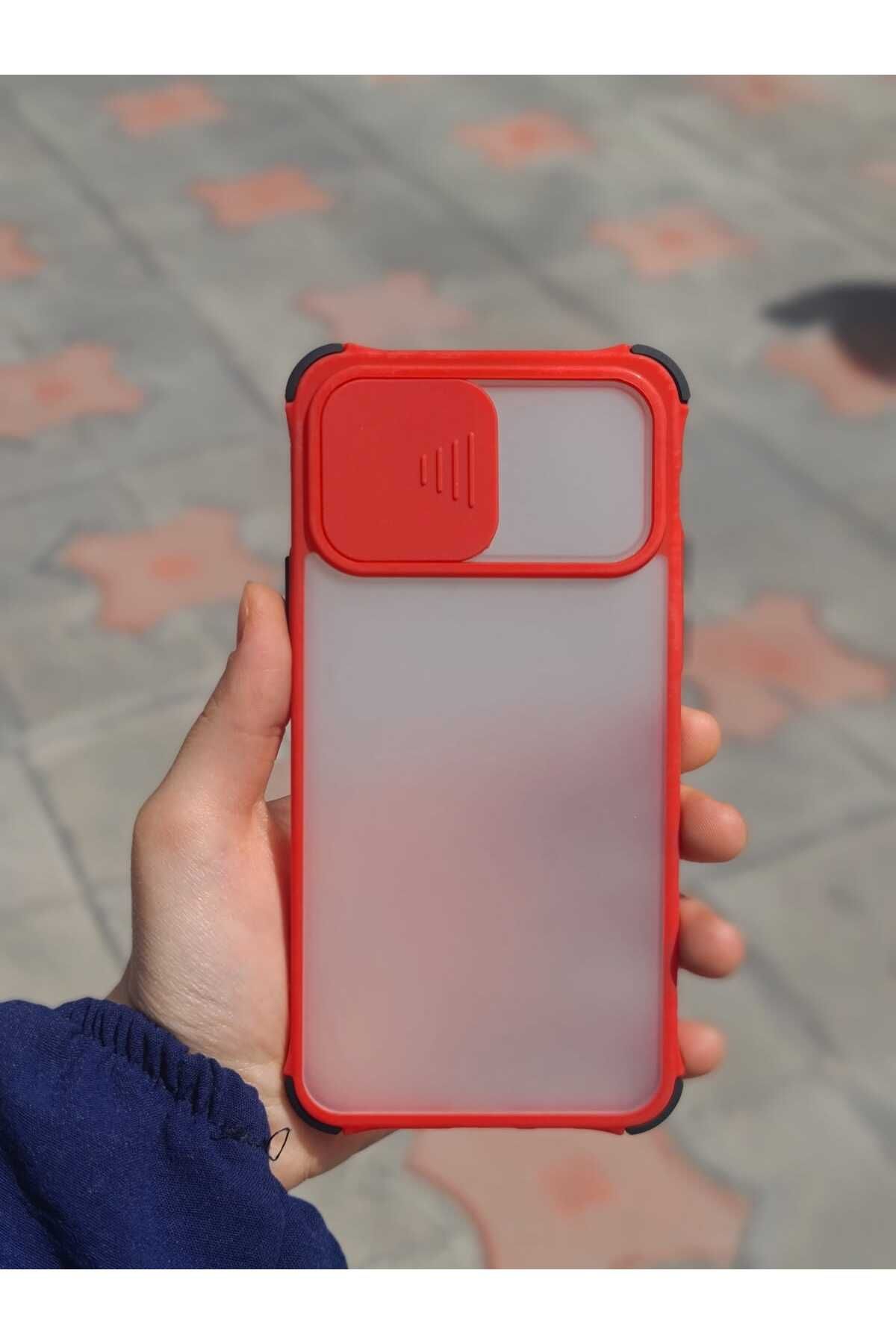 CEP-HANE Apple İphone 12 Kamera Sürgülü Kılıf