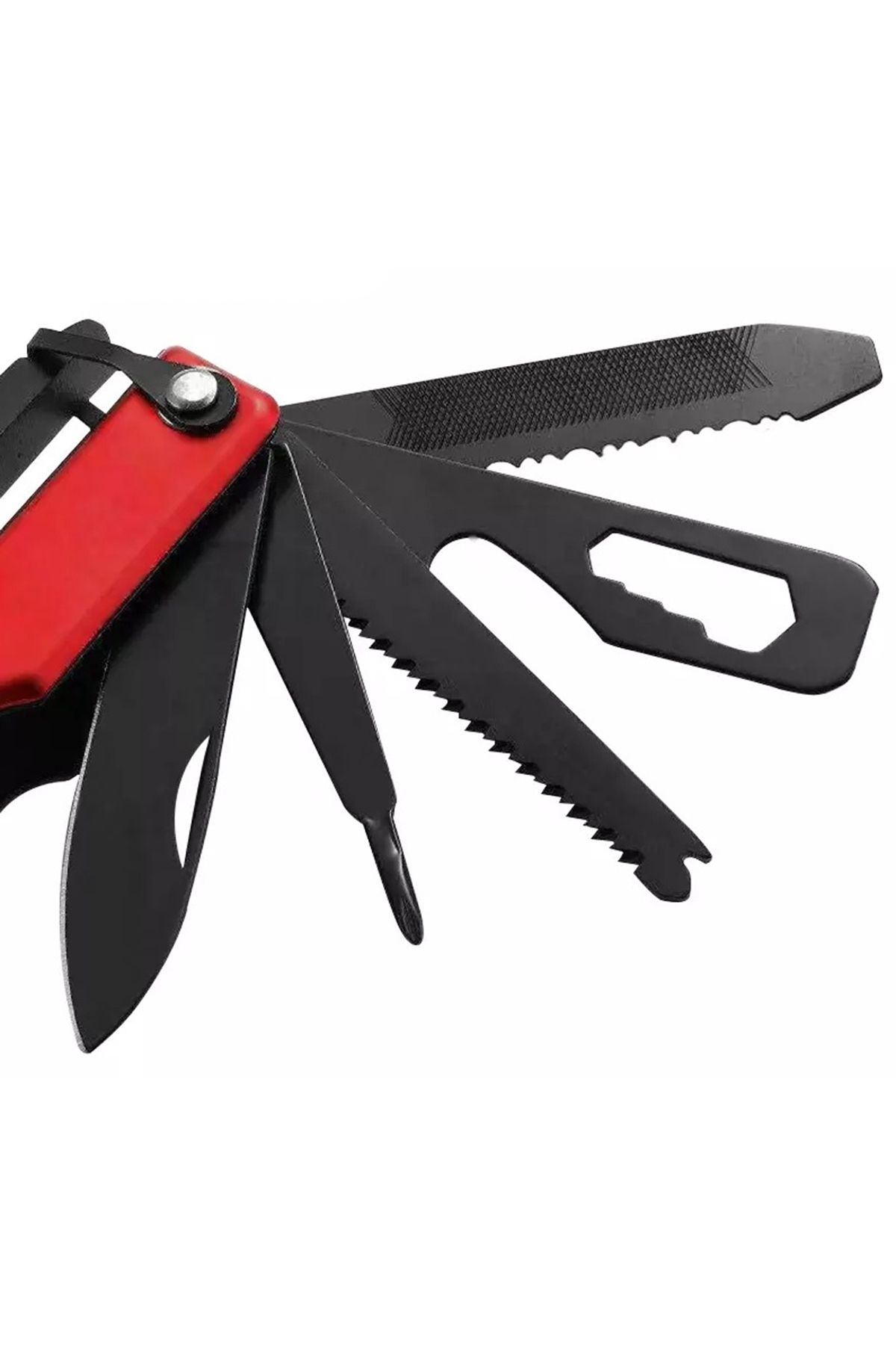 zola-Survival kit 17 in 1, multi-purpose and practical tool, foldable, red 3