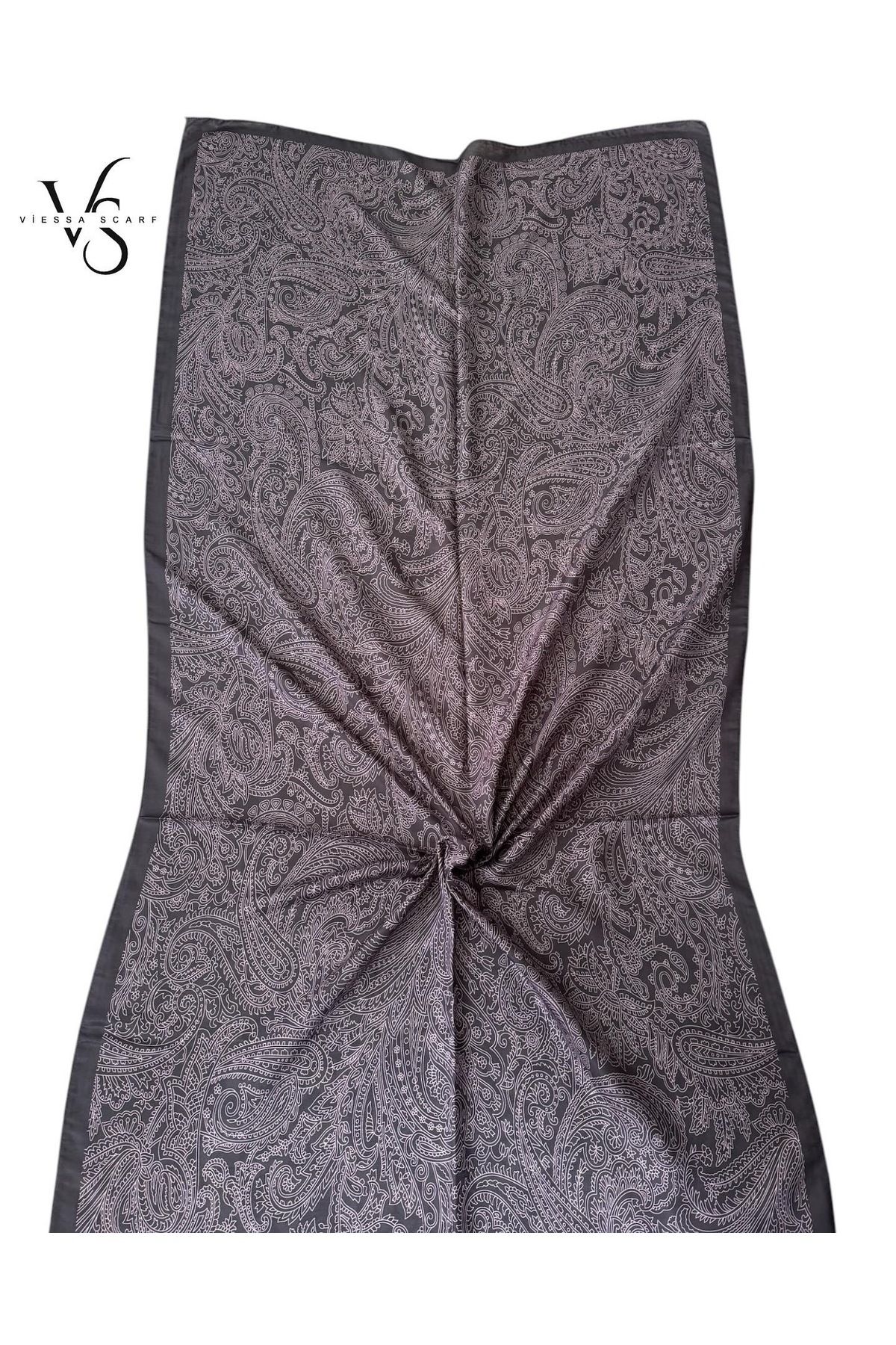 VİESSA SCARF ÇİZİM DESEN ETNİK ŞAL