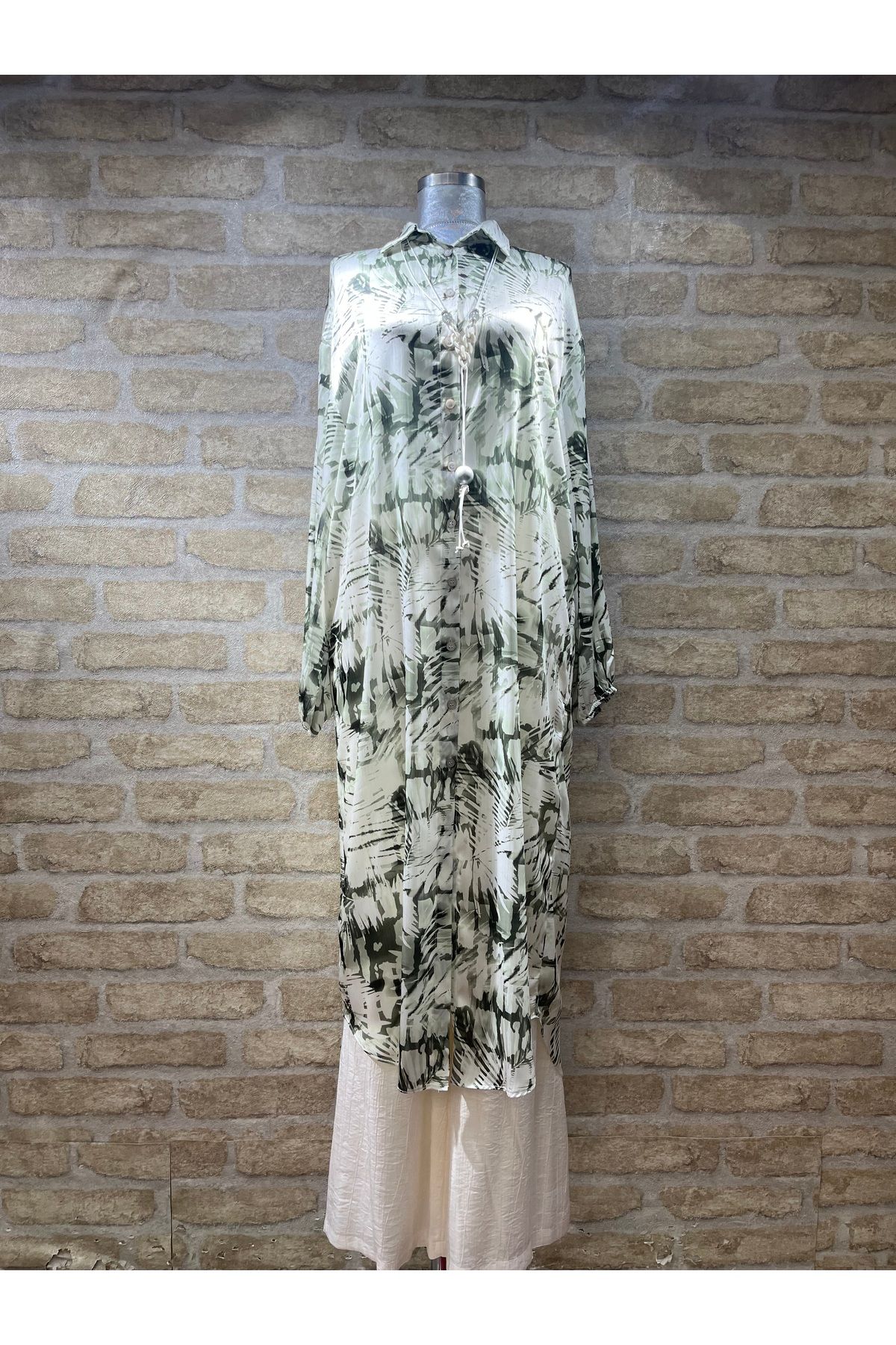 ORHAN STORE 02-2449 Uzun Gömlek Pantolon Takım