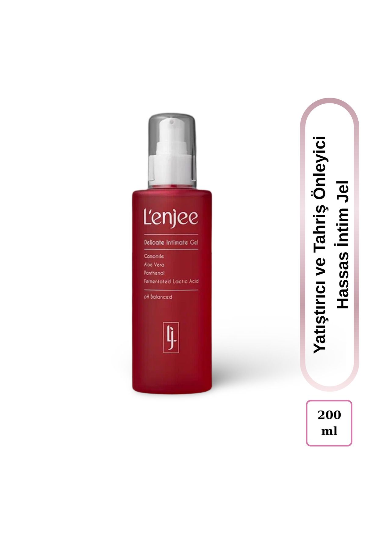 L'enjee Yatıştırıcı ve Nemlendirici Hassas İntim jel- Delicate İntimate Gel(ph Balanced)