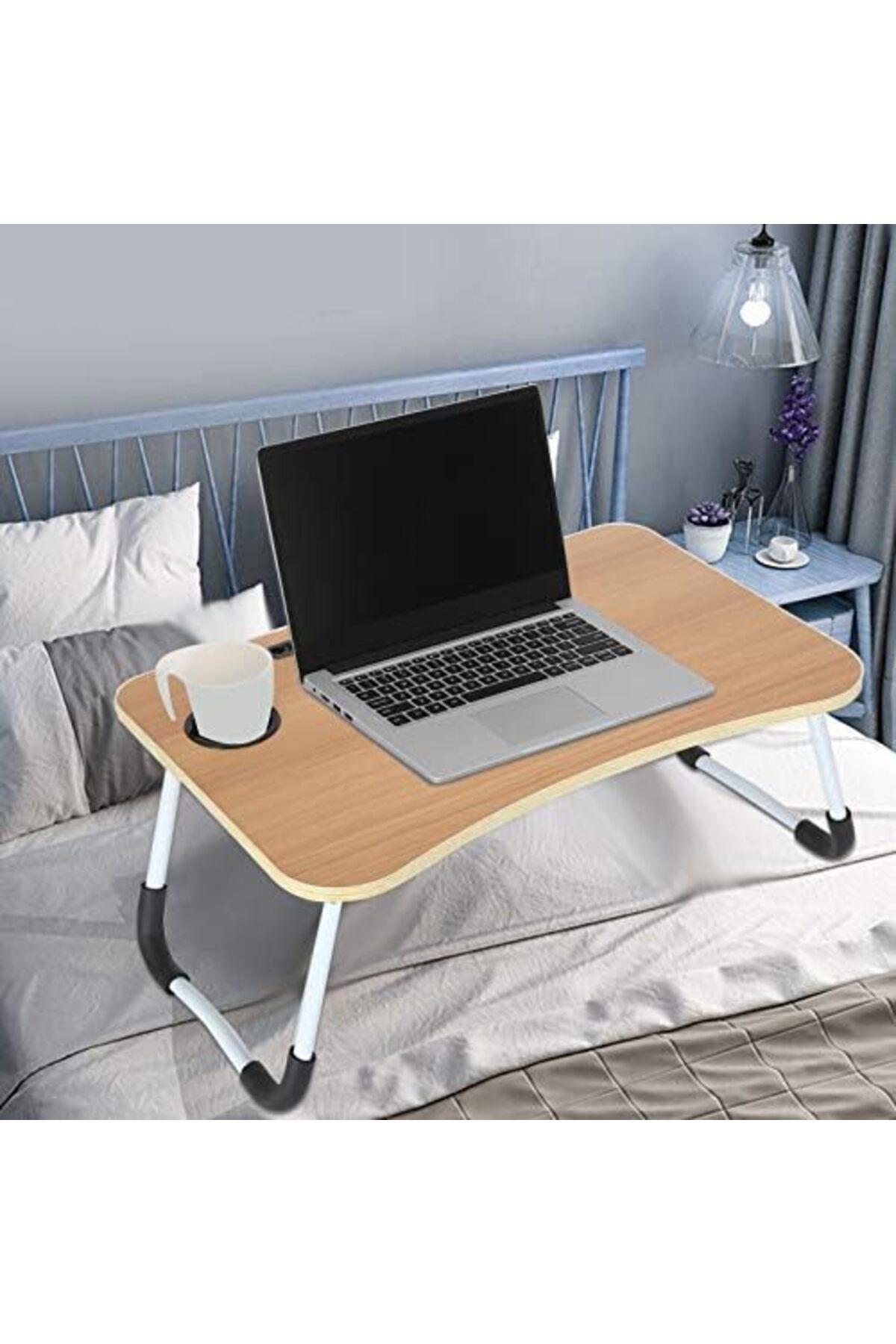 مكتب، مكتب كمبيوتر محمول، سرير قابل للطي، طاولة صغيرة كسول، لون الخشب