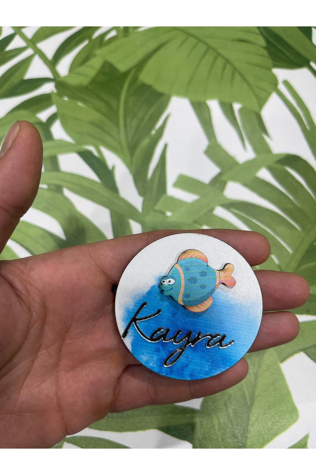ELF REKLAM Balık Kişiye Özel Figürlü Magnet 10 Adet