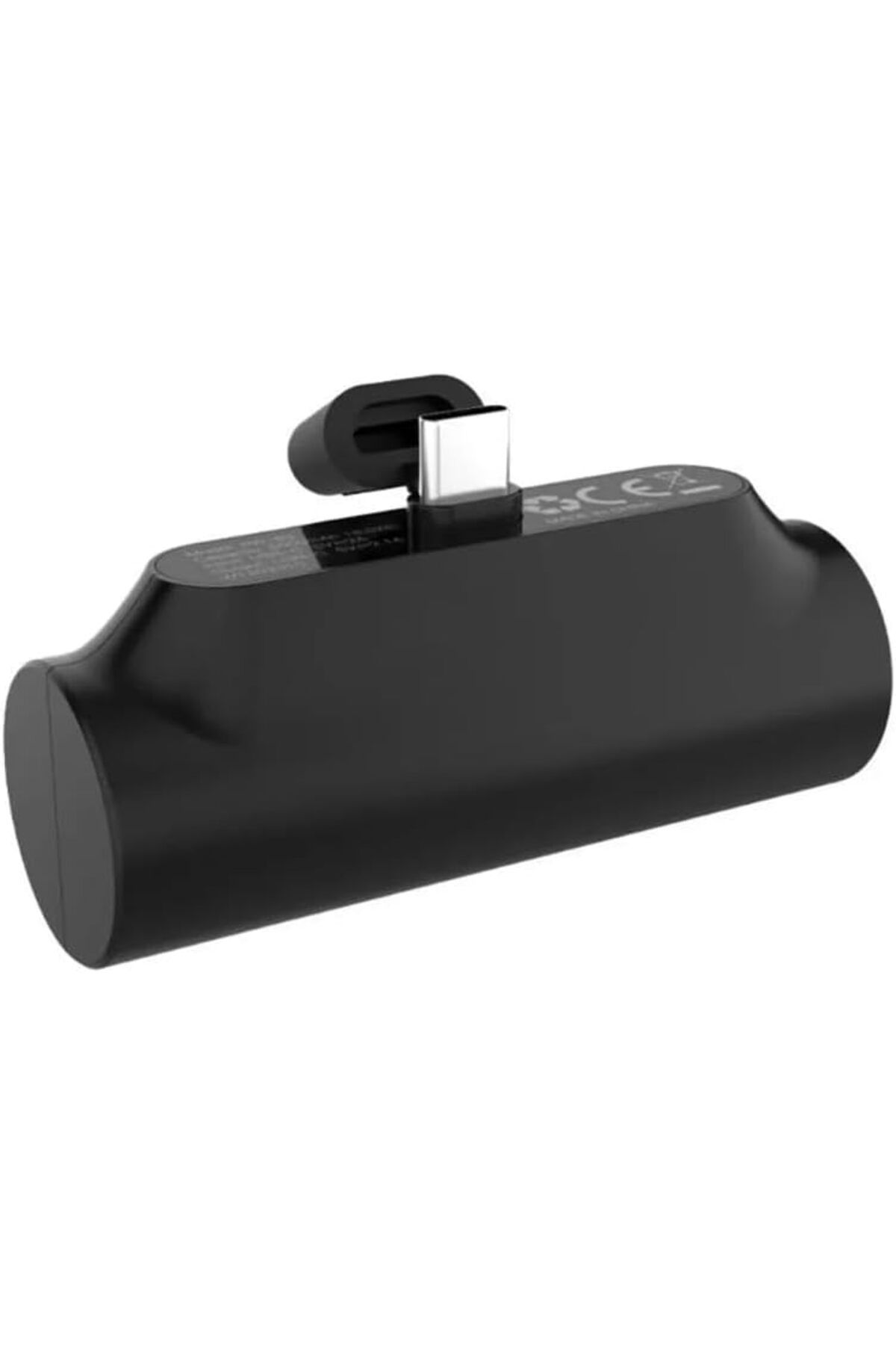 ÇAĞUR Eser Mini 5000 Mah Powerbank Type-C'ye Takılabilir Mini Taşınabilir Şarj İstasyonu (Siyah) shop
