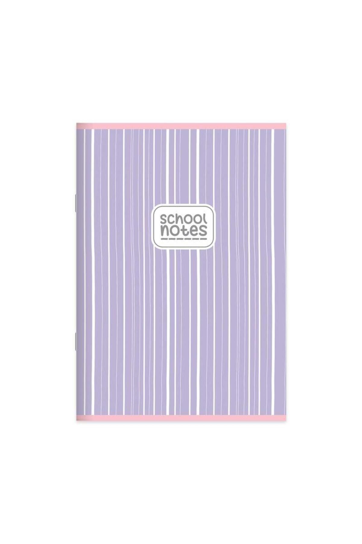 KESKİN COLOR Keskin A4 80 Yp Kar.Tel Dikişli Karton Kapak Renk Renk Defter - Mor