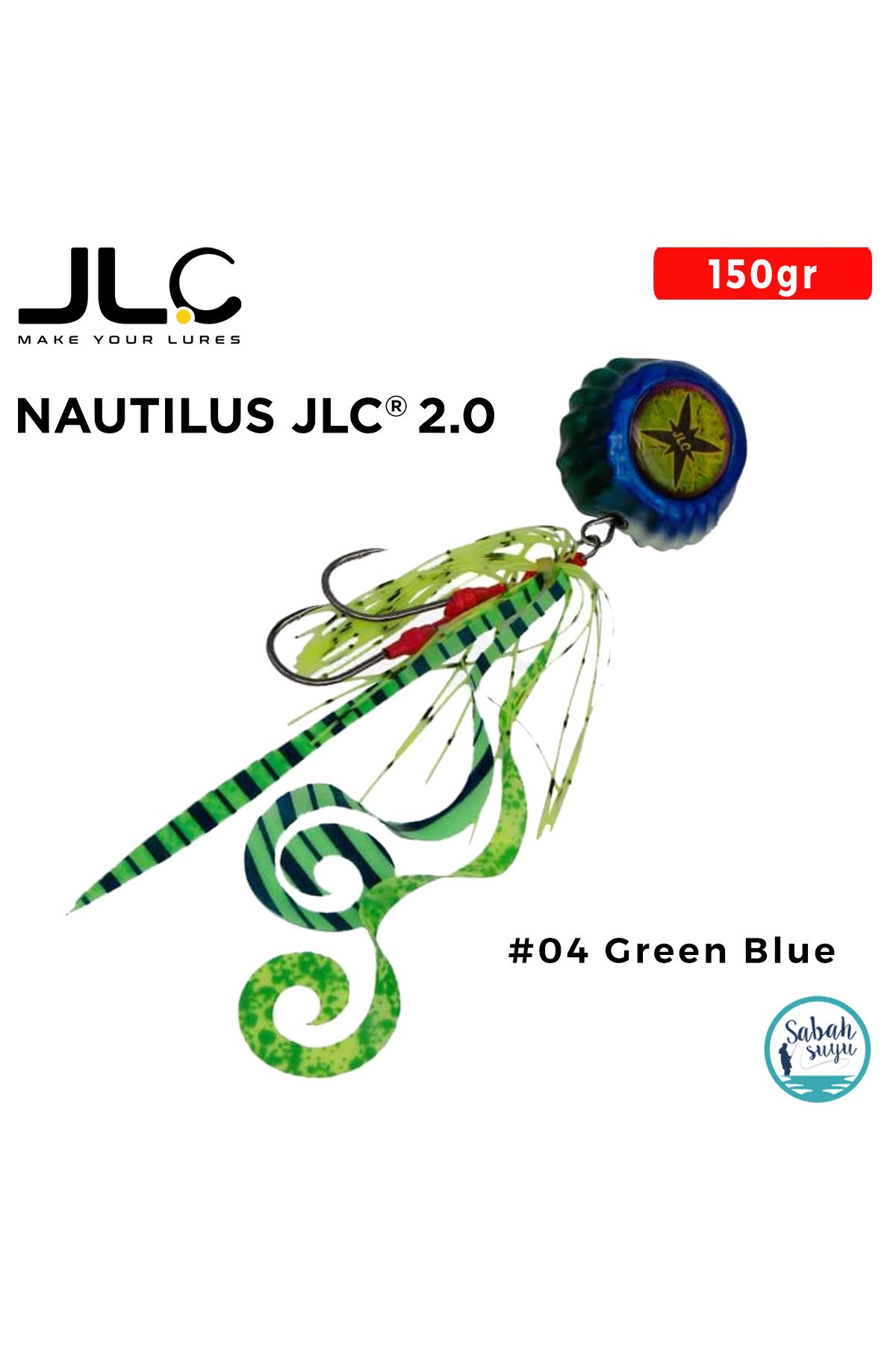 JLC Nautilus 2.0 Tai Rubber Set 150gr #04 Green Blue