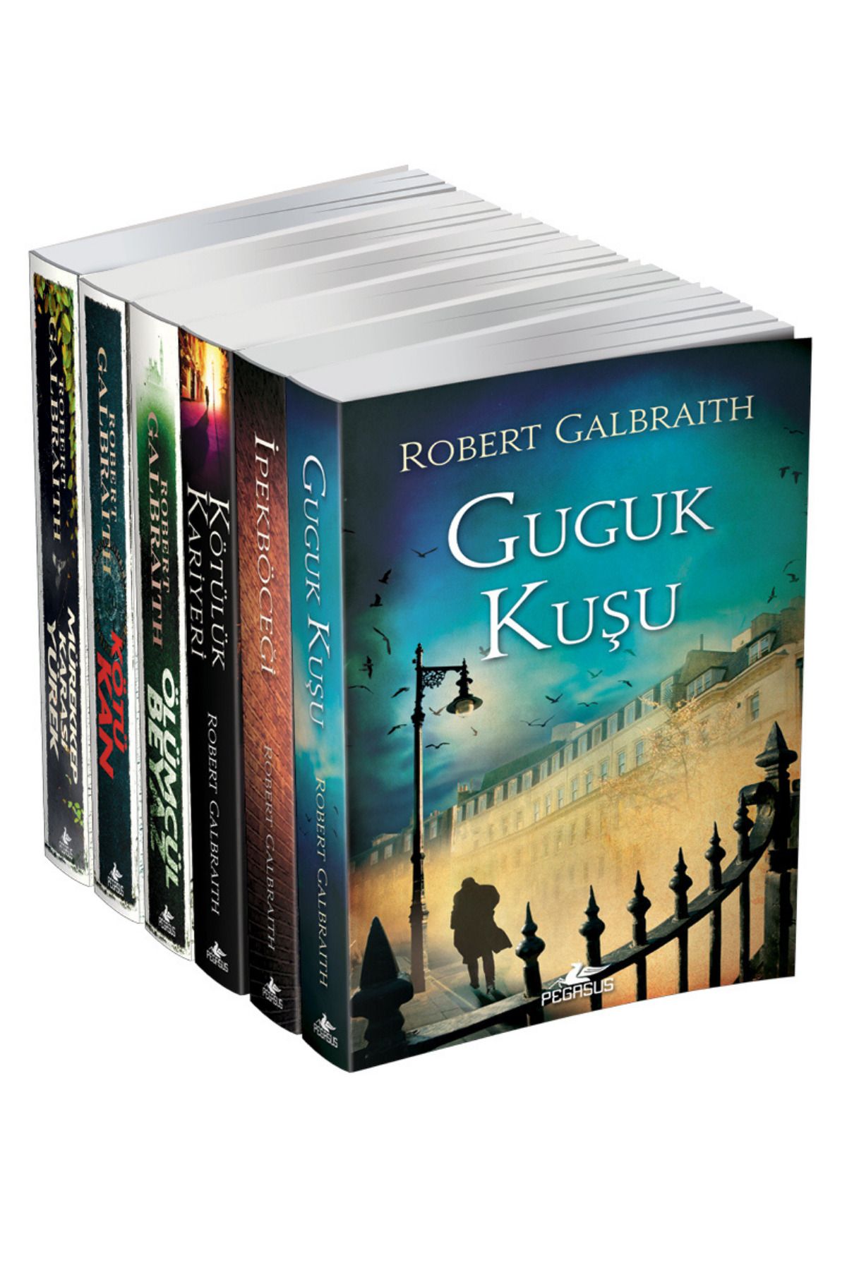 Pegasus Yayınları Cormoran Strike Serisi 6 Kitap Set - Robert Galbraith