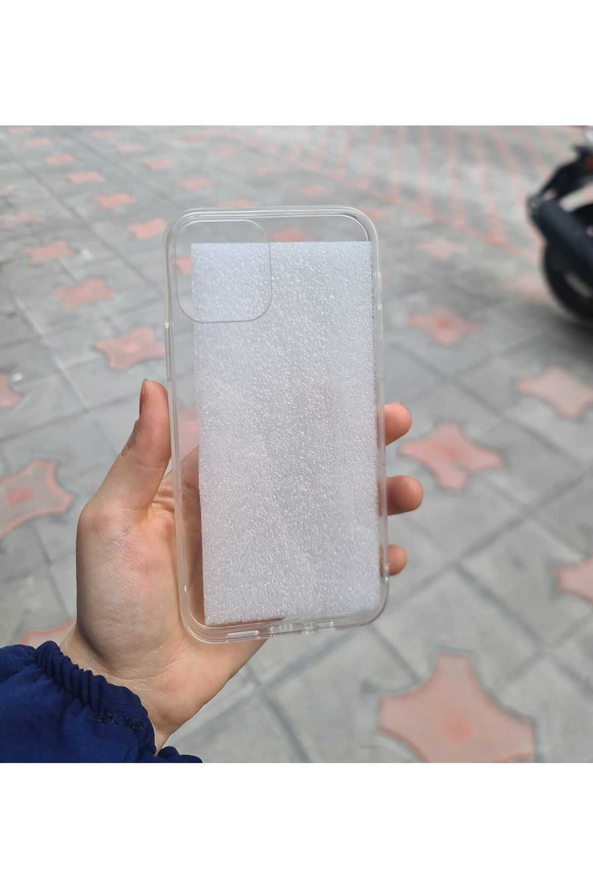 CEP-HANE Apple İphone 12 Şeffaf Yumuşak Kılıf