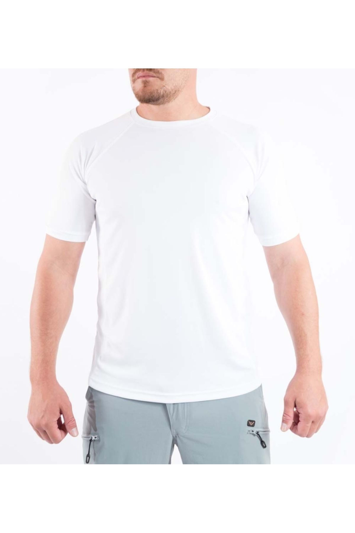 VAV WEAR Outdoor T-shirt Günlük Pamuklu Basic Erkek BRETHIN01
