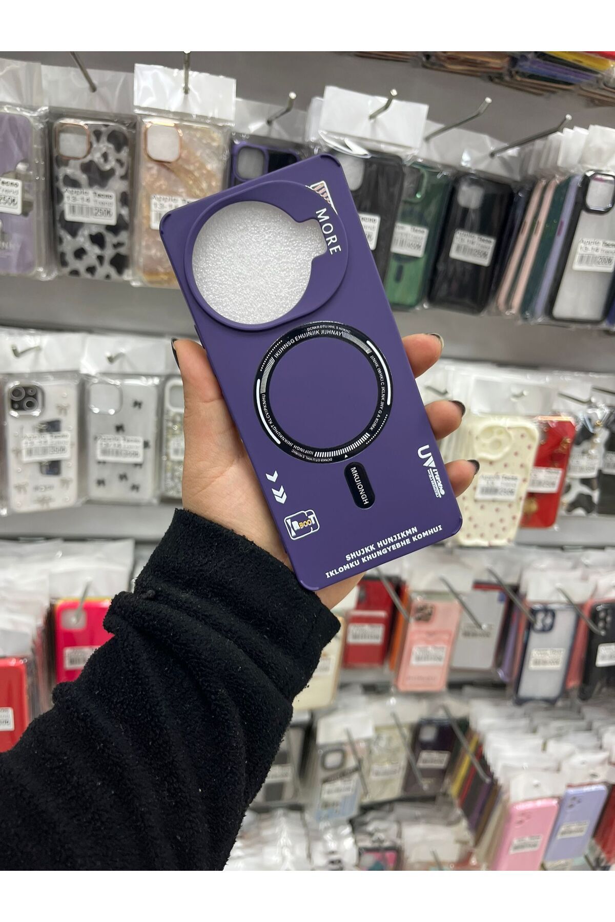 TECNOTREND Tecno Camon 30 Pro 5g Uyumlu Magsafe Görünümlü Desenli Silikon Kapak