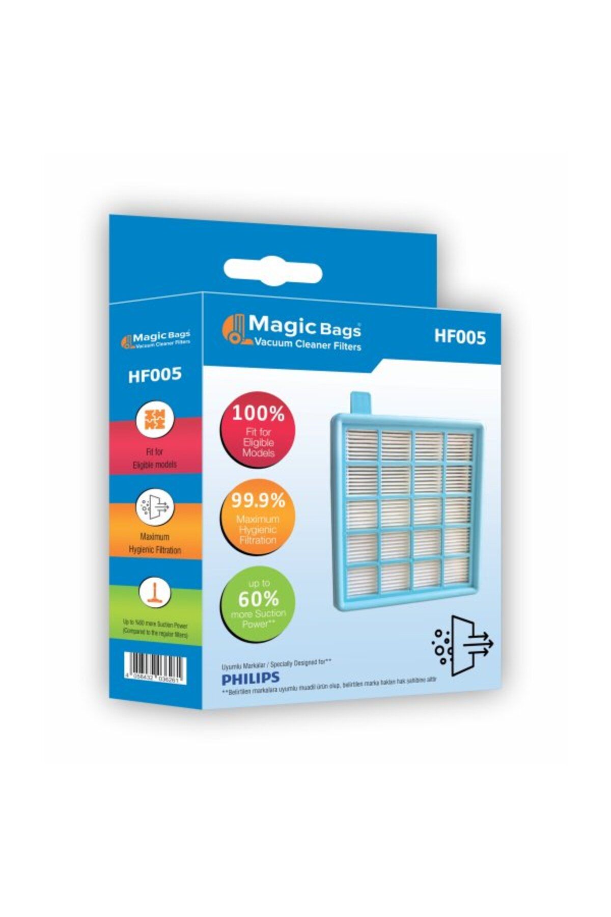 Magic Bags Filtre - FC 8470 - FC 8475 - FC 8477 - FC 8478 - FC 8631 - FC 8632 - FC 8633 - FC 8636 - Uyumlu Hep