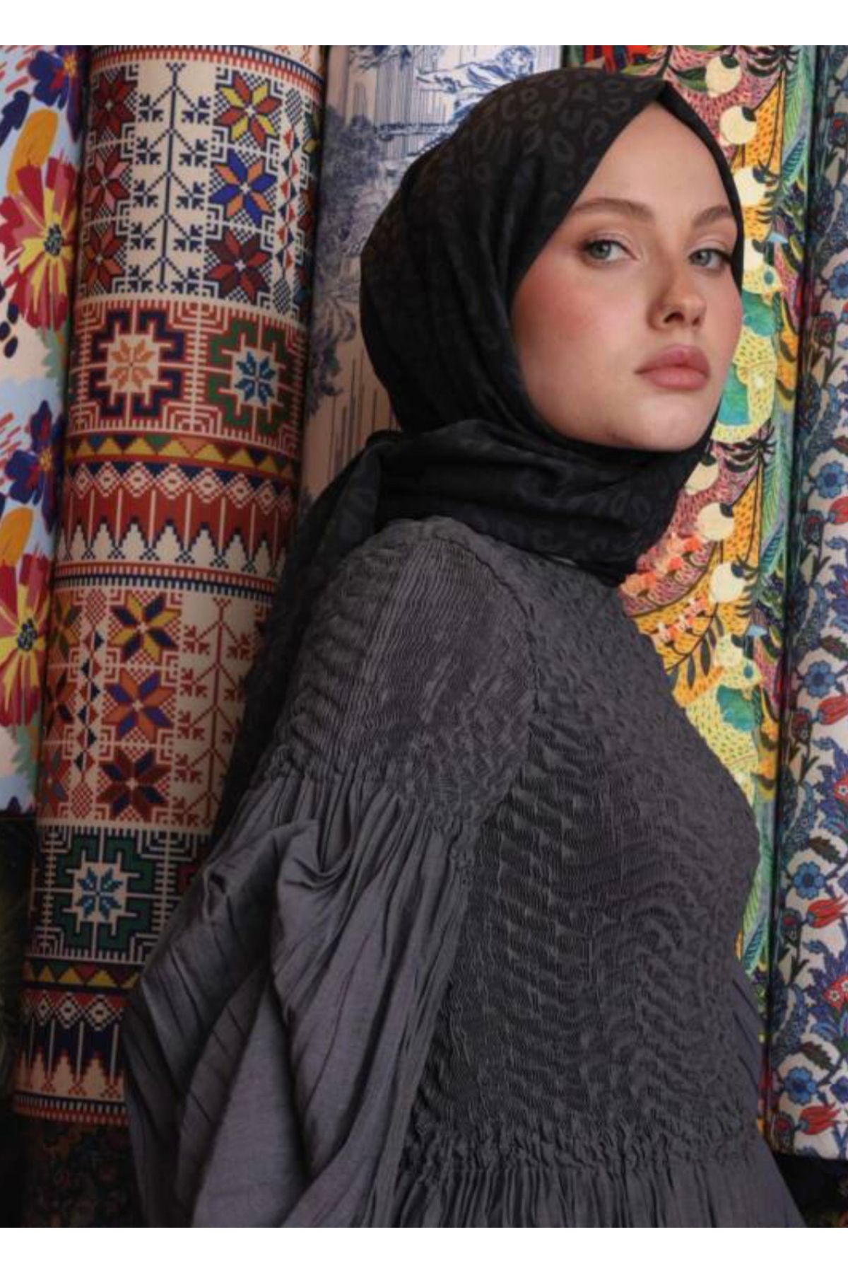 VALOR-Scarf Leopard Print Shawl 2