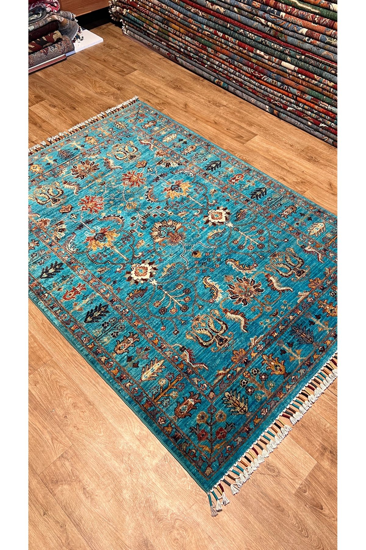 Turkmen Rug El dokuma Afgan halısı