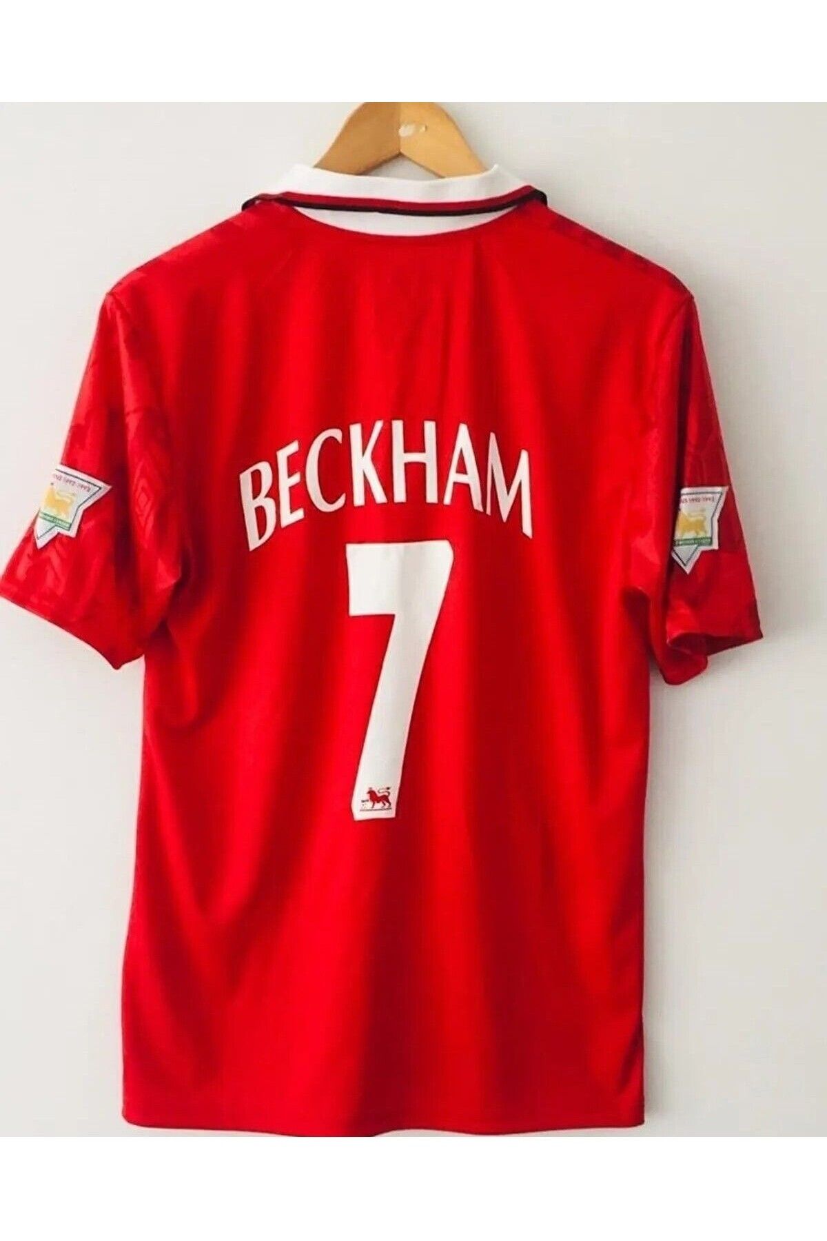 FRAGOLA Manchester United 92/93 Sezonu David Beick.ham Nostalji Forması