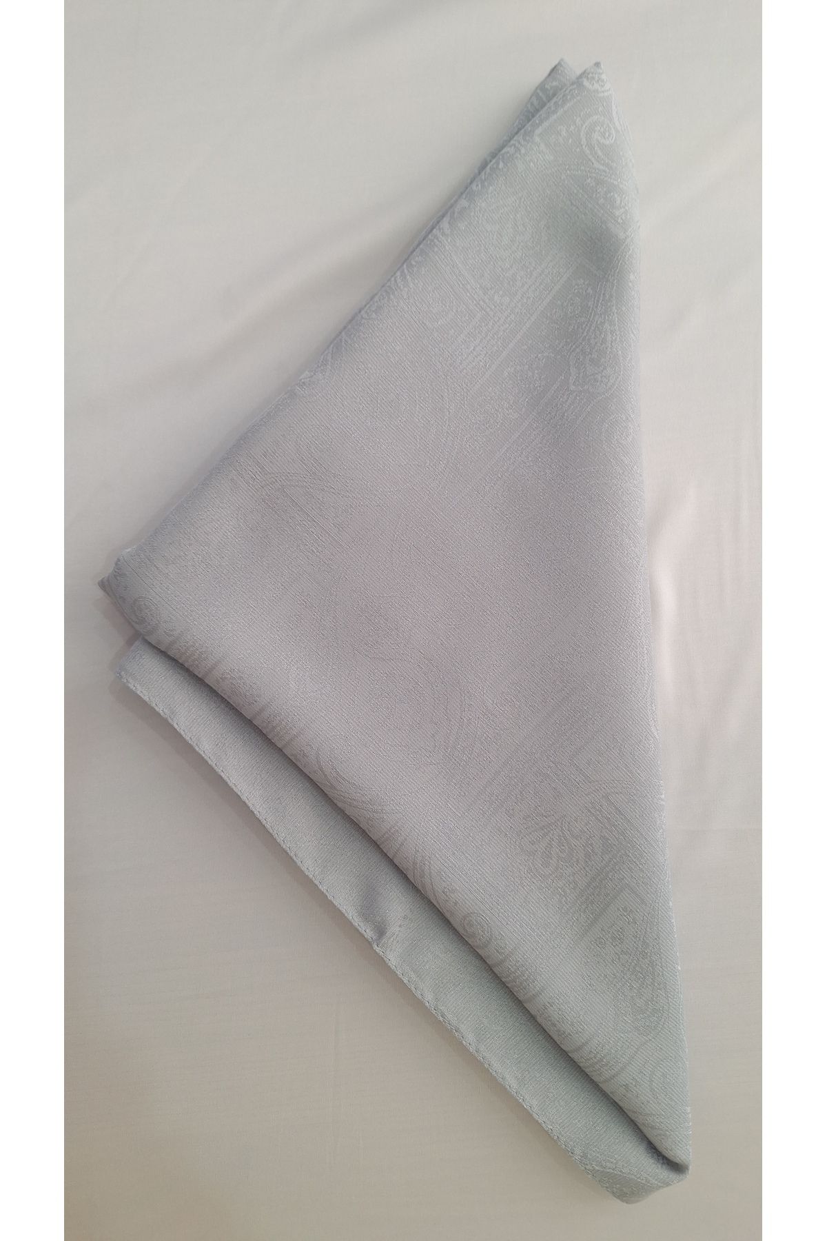 Lavena scarfs Etnik Monogram Safir Şal - Gümüş