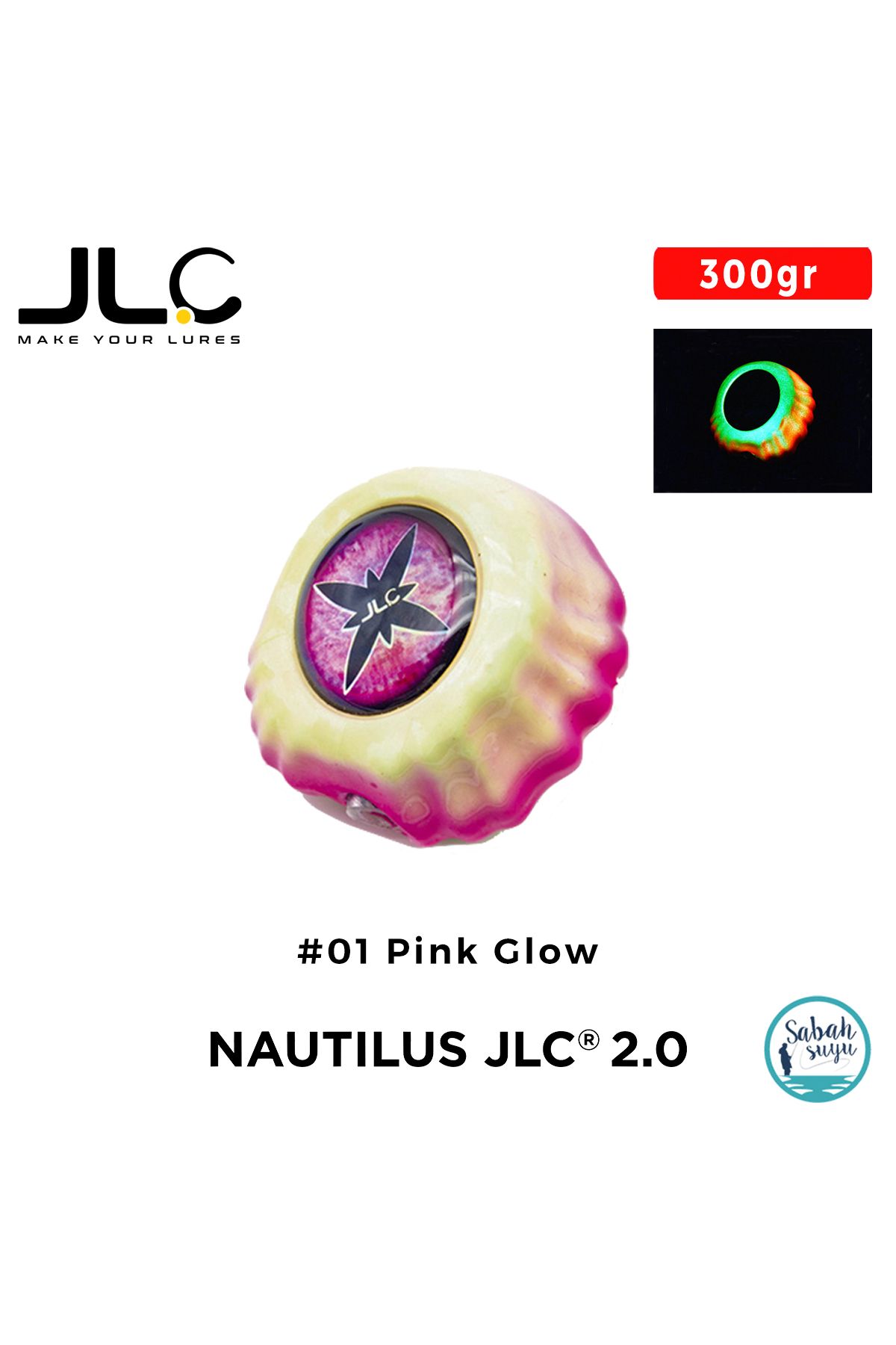 JLC Nautilus 2.0 Tai Rubber Kafa 300gr #01 Pink Glow
