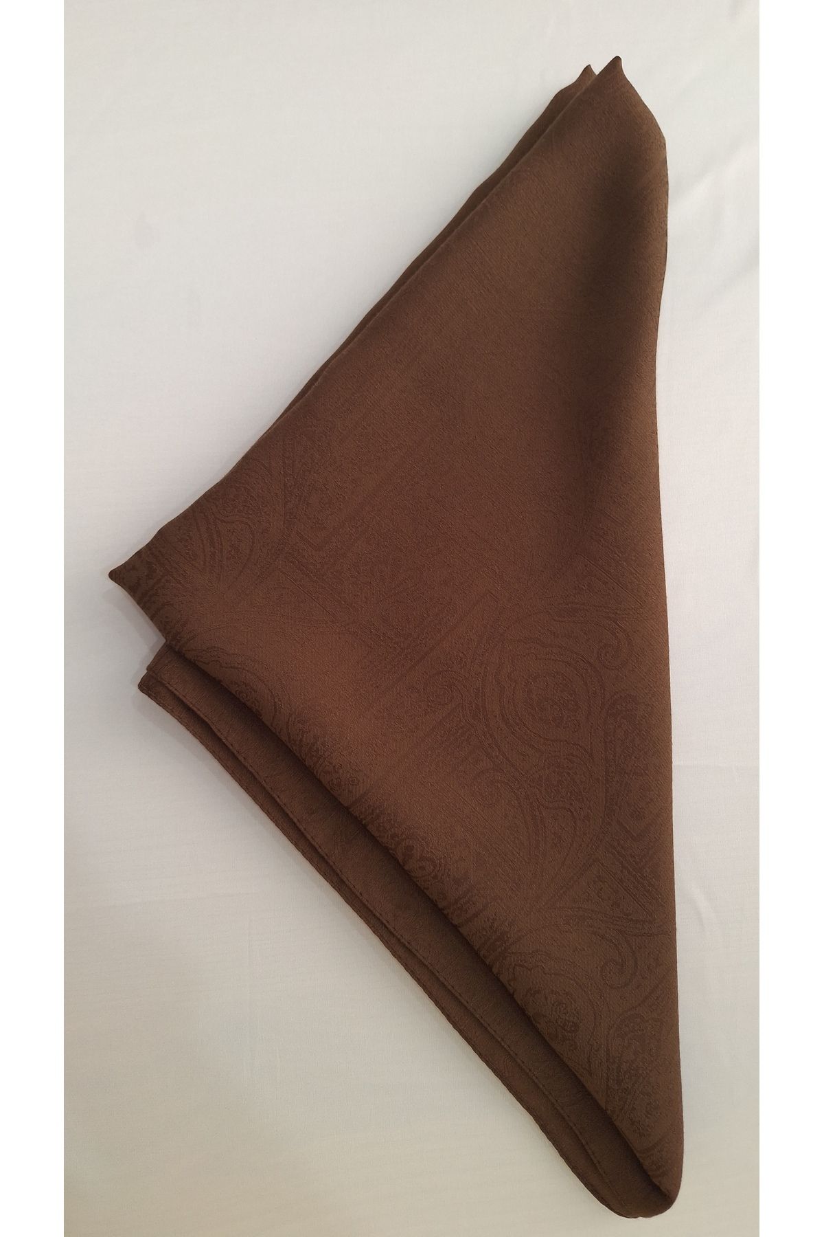Lavena scarfs Etnik Monogram Safir Şal - Kahverengi