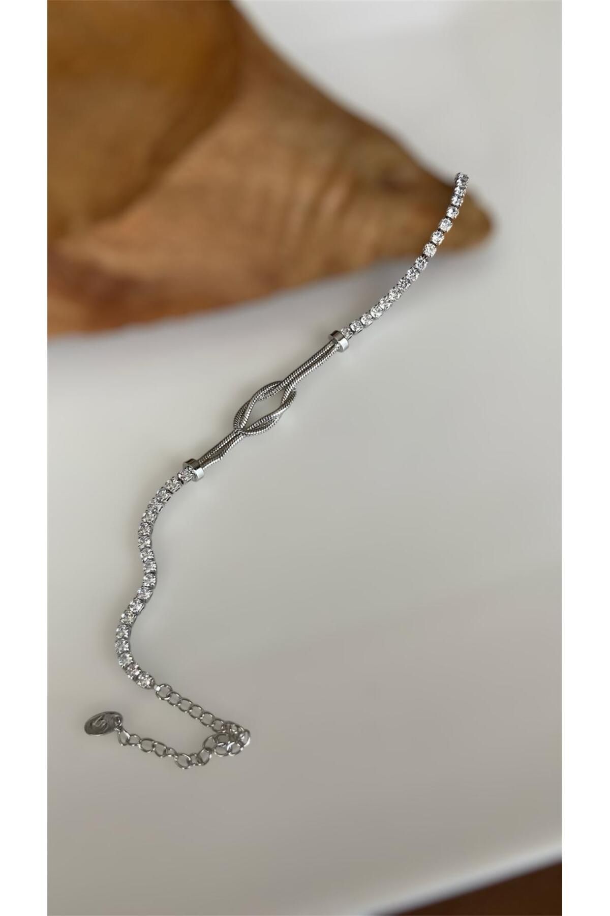 Allen Accessories ZİRKON TAŞLI TASARIM BİLEKLİK