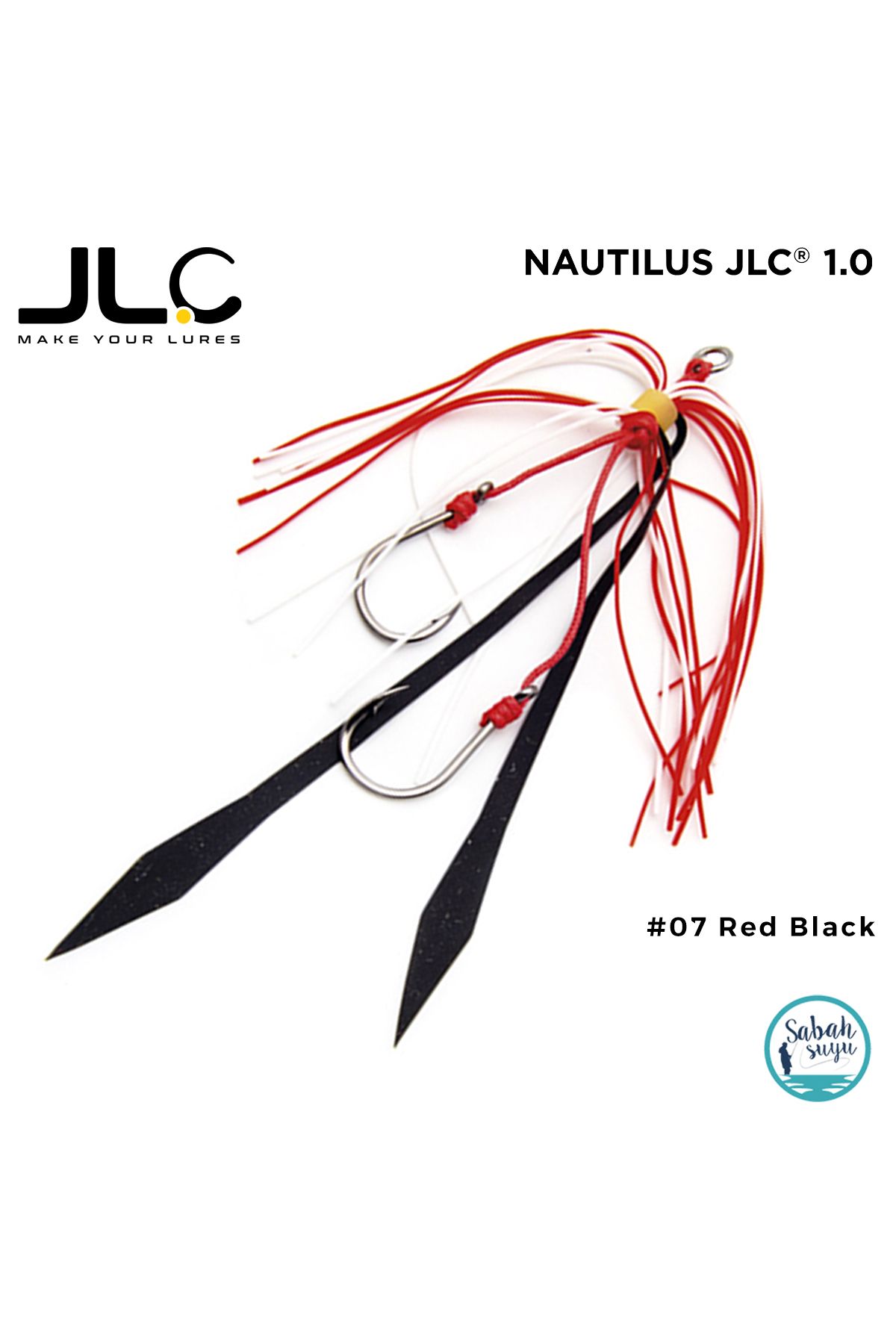 JLC Nautilus 1.0 Tai Rubber İğneli Etek (#9 BKK) #07 Red Black