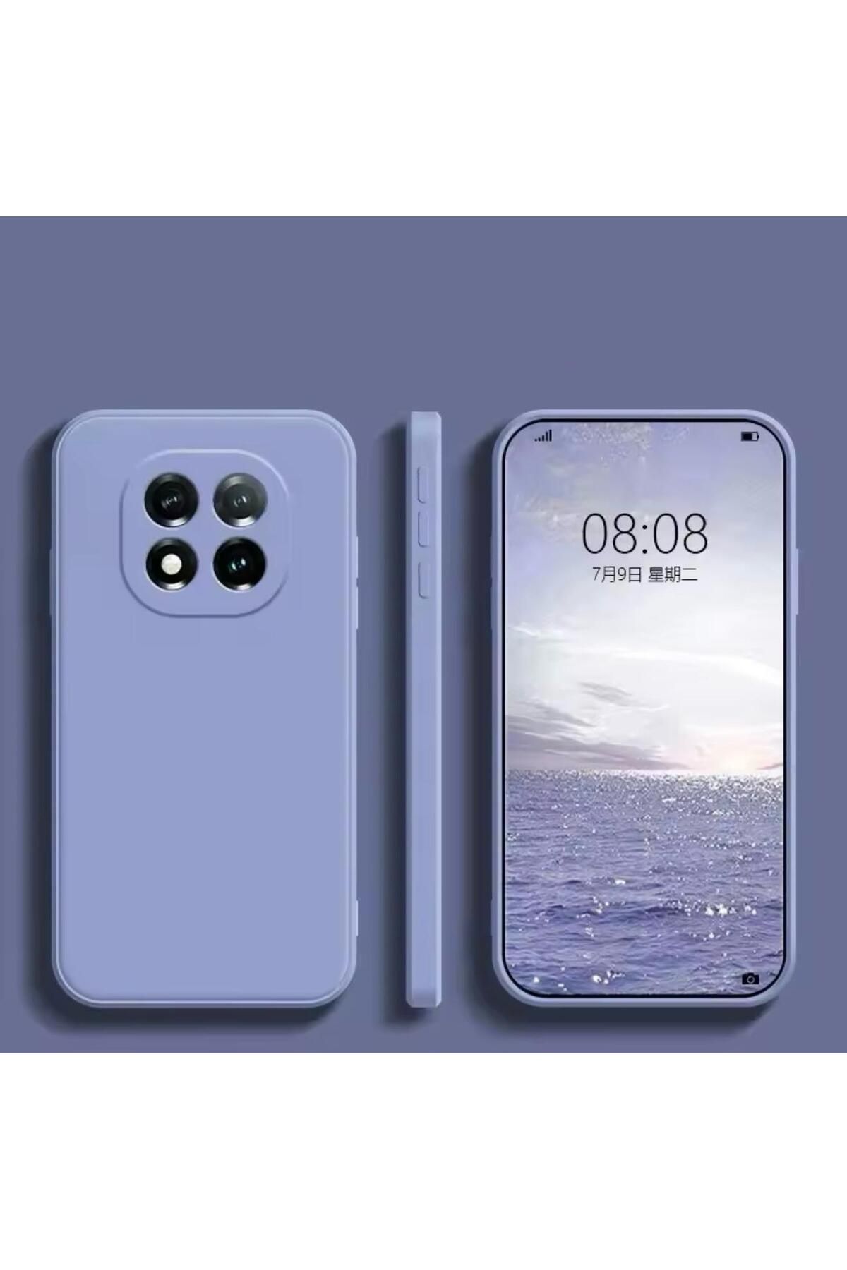 Sphone Xiaomi Redmi Note 14 Pro Kılıf Kamera Çıkıntılı Korumalı Liquid Sıvı Silikon İçi Kadife Lansman Renk