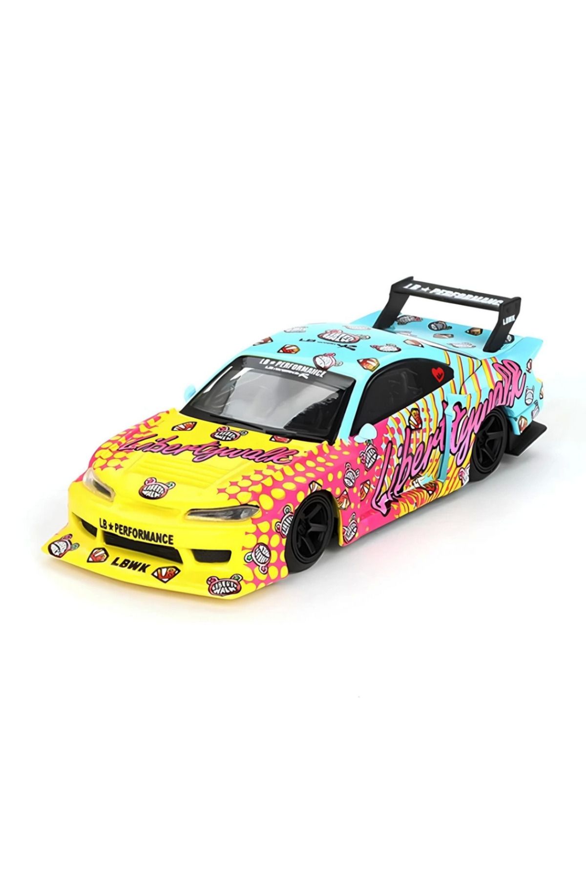 Skygo Mini GT 1/64 Nissan LB-Super Silhouette S15 SILVIA LBWK KUMA