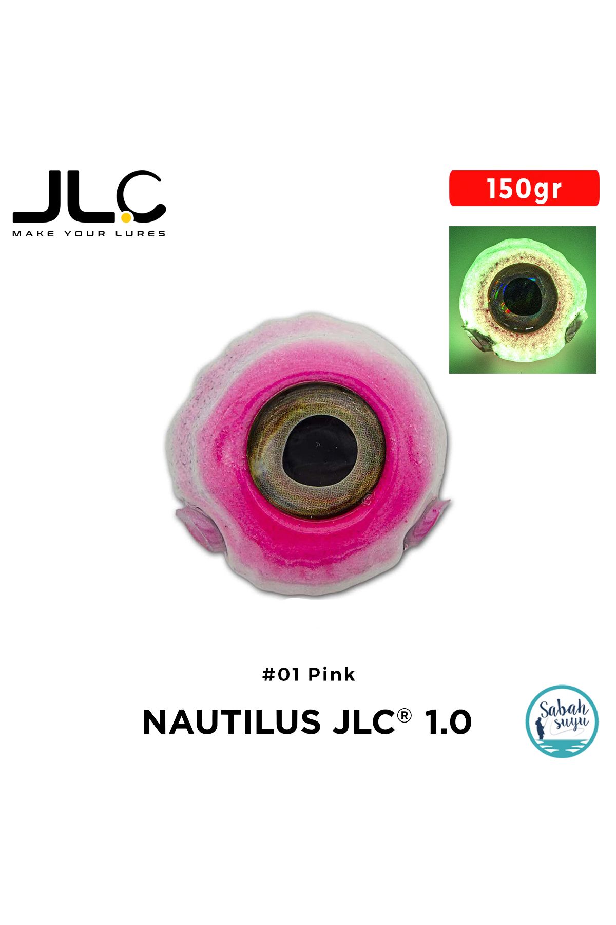 JLC Nautilus 1.0 Tai Rubber Kafa 150gr #01 Pink