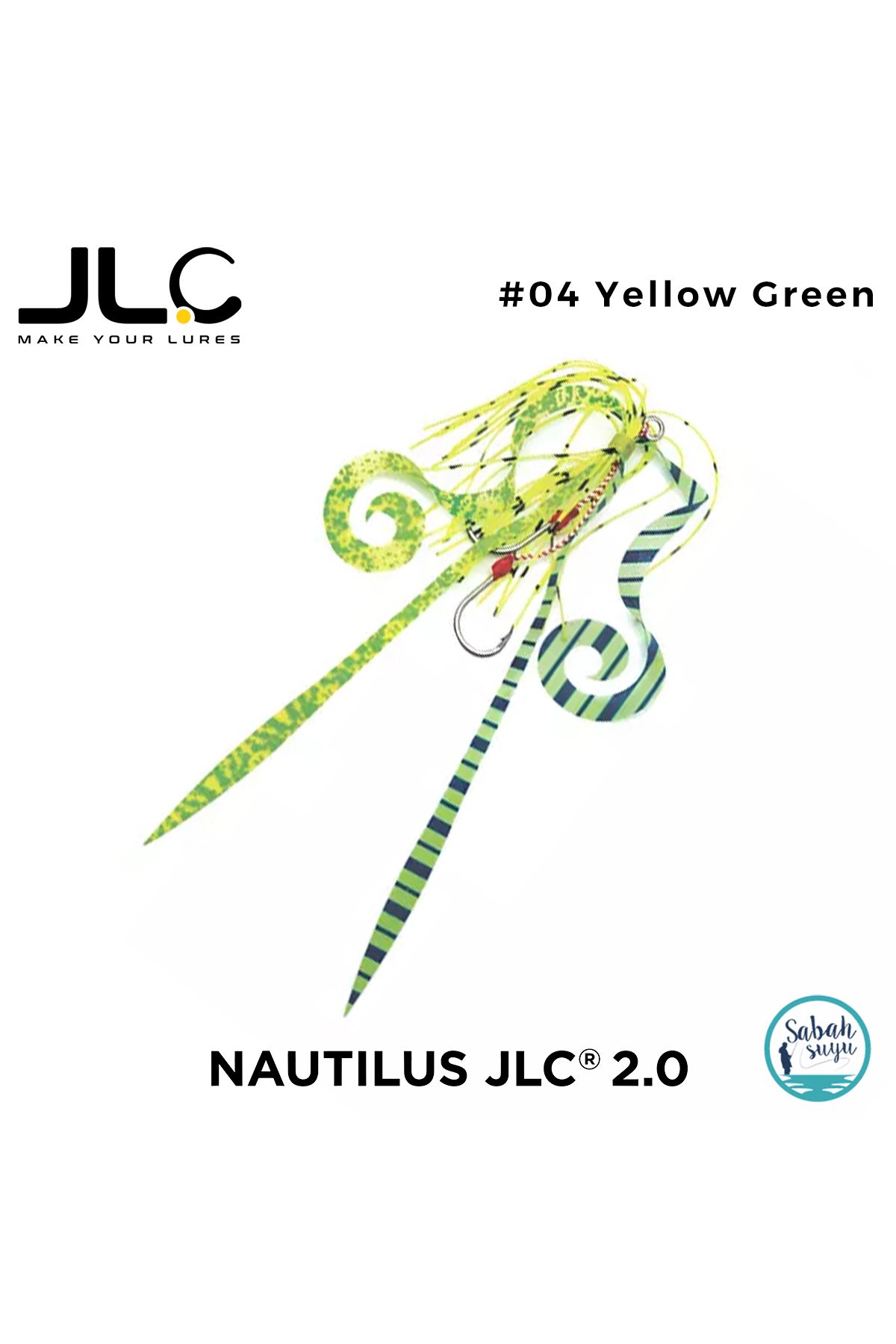 JLC Nautilus 2.0 Tai Rubber İğneli Etek (#9 BKK) #04 Yellow Green