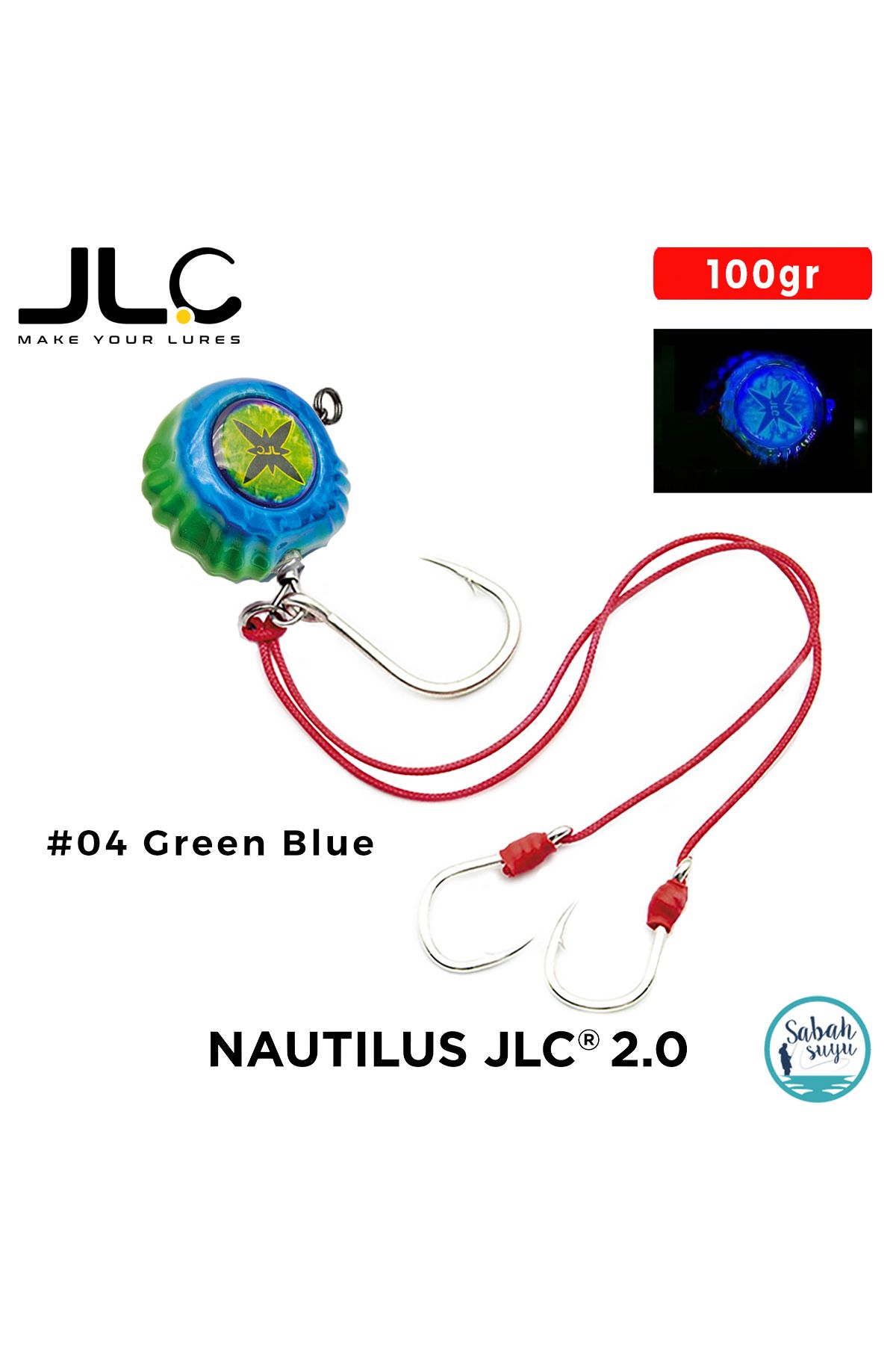 JLC Nautilus 2.0 Live Kabura Set 100gr #04 Green Blue