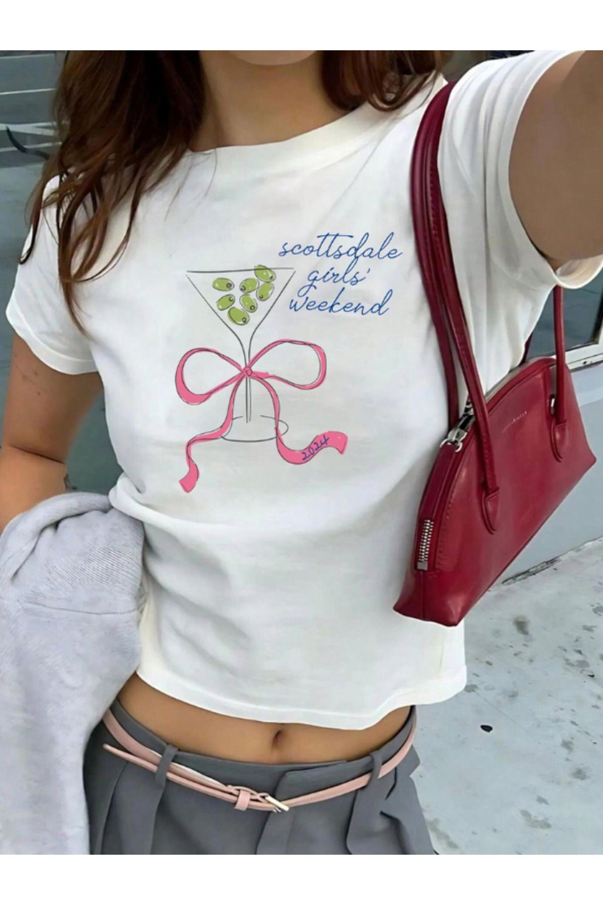 DEEFWEAR DREICH COCKTAIL (9) BASKILI BEYAZ CROP