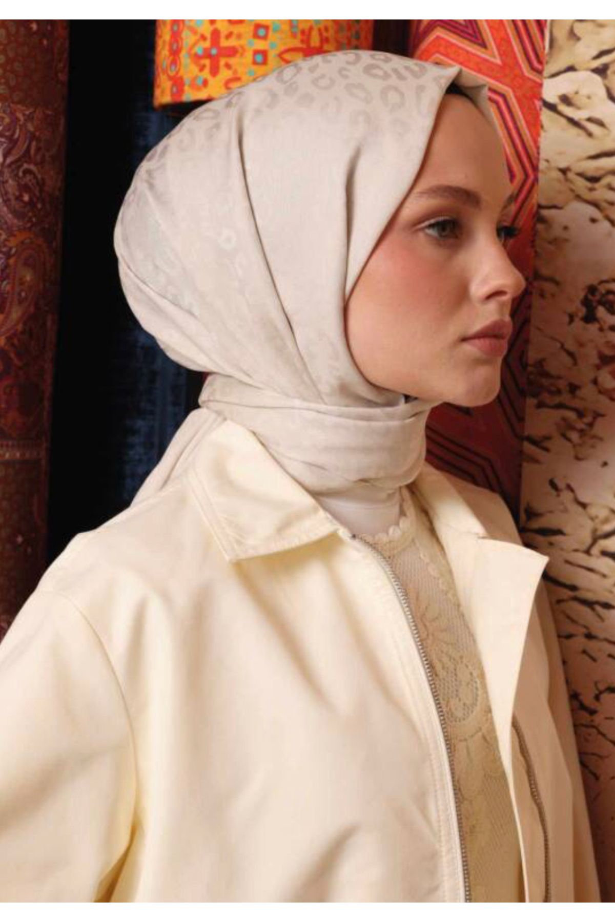 VALOR Scarf leopar desen şal