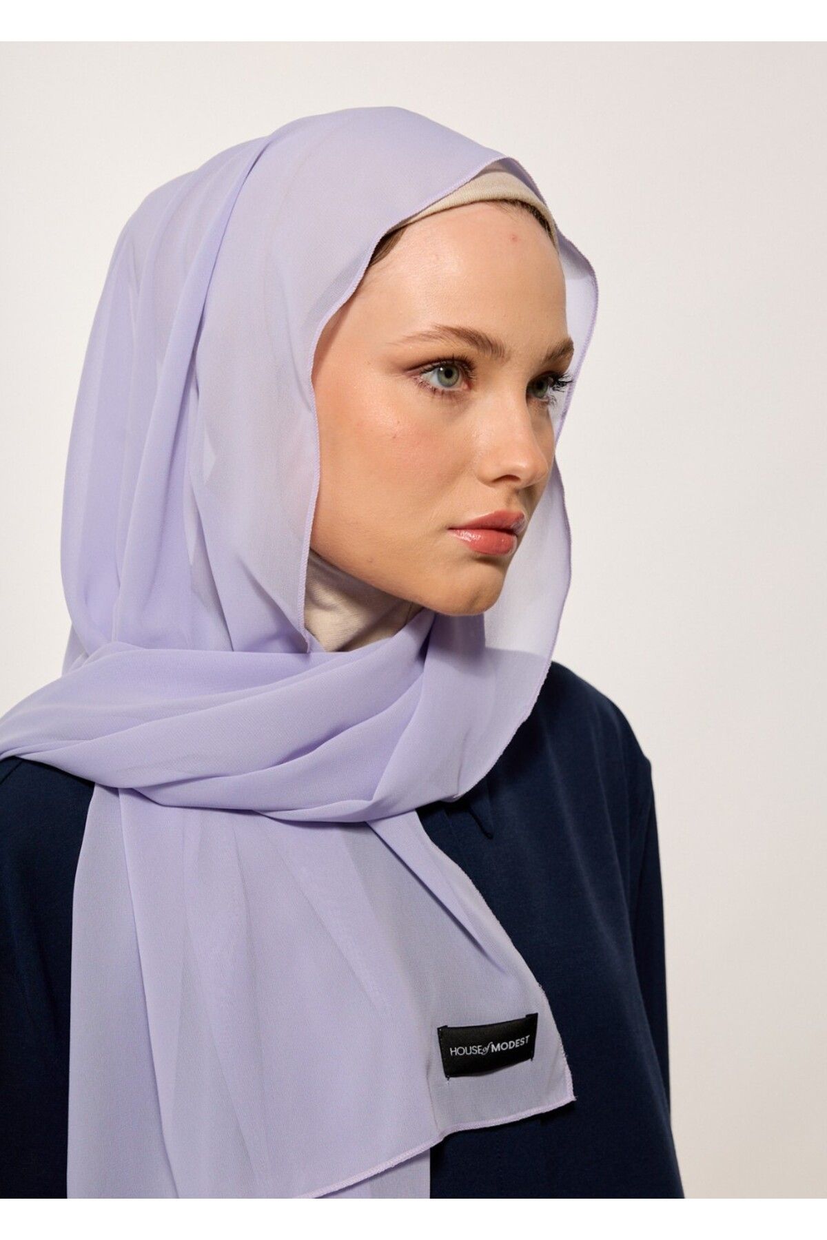 HOUSE OF MODEST - ŞAL-ŞİFON-GRİ