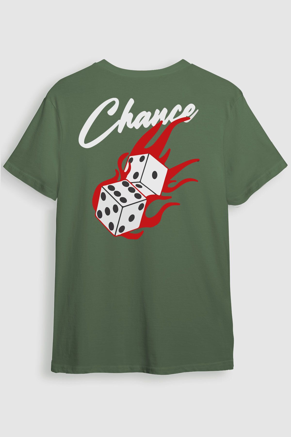beloved.co chance (şans) zar görselli baskılı t-shirt