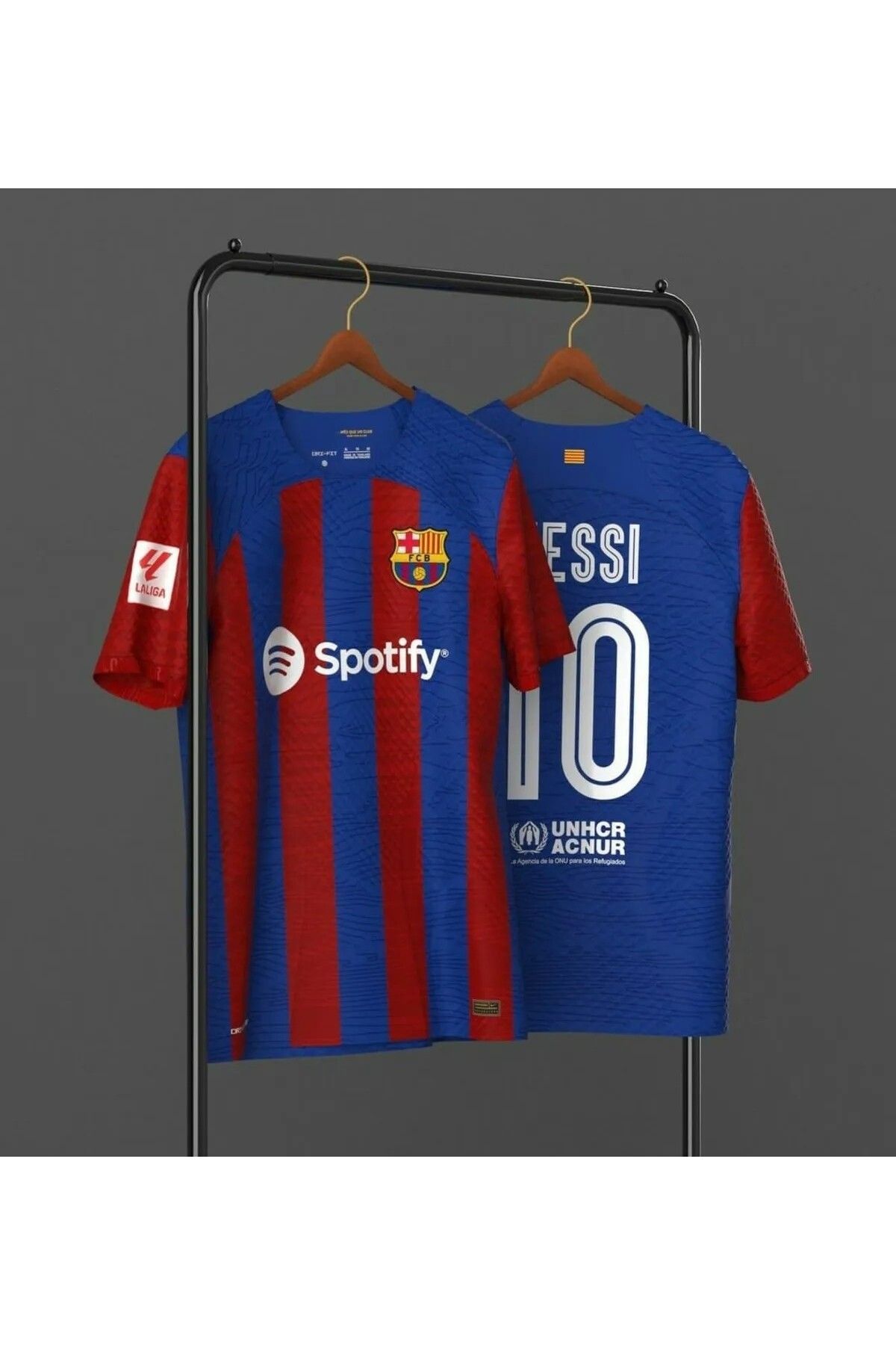 DAYIBALI DÜKKAN DAYIBALI FCB Messi 23/24 Sezonu Bordo Mavi Özel Konsept Forması