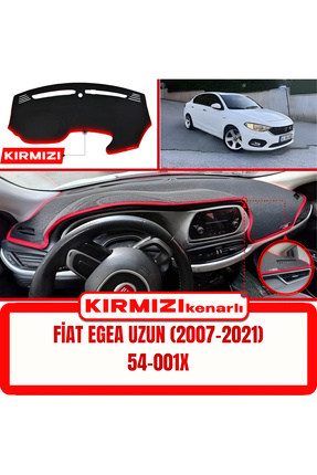 A3D TORPİDO KORUMA Fiat Egea Tabletsiz Ön Örtüsü Göğüs Panel Torpido Koruma K...
