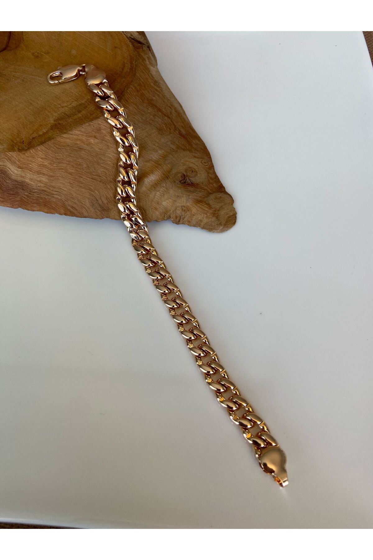 Allen Accessories ROSE RENK TAŞSIZ ÇELİK BİLEKLİK