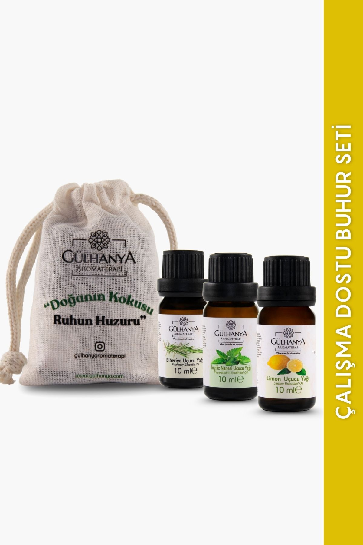Gülhanya Aromaterapi-Working Friendly Frankincense Set 1