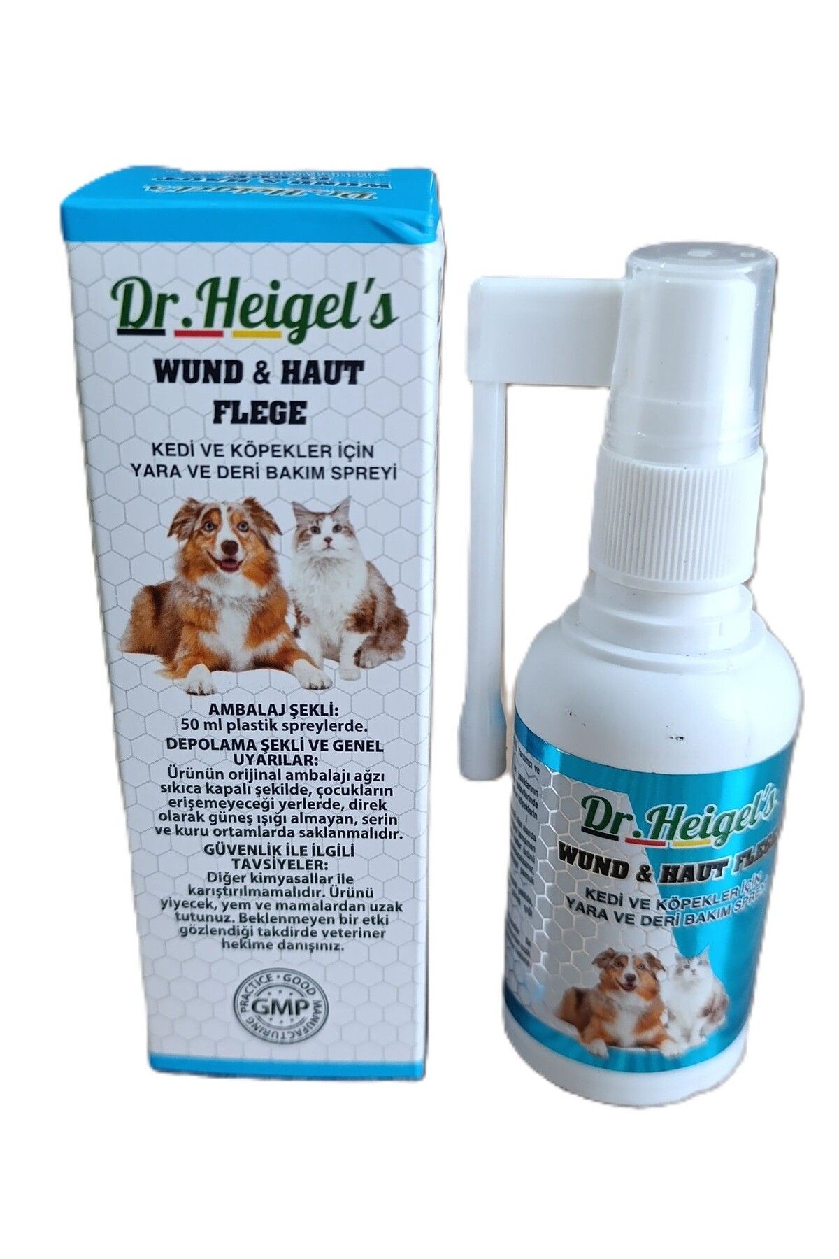 Dr. Heigels Dr. Heigel's KEDİ KÖPEK YARA BAKIM SPREY 50 ML