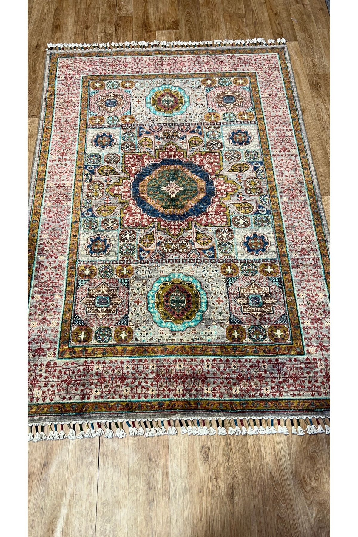 Turkmen Rug El dokuma Afgan halısı