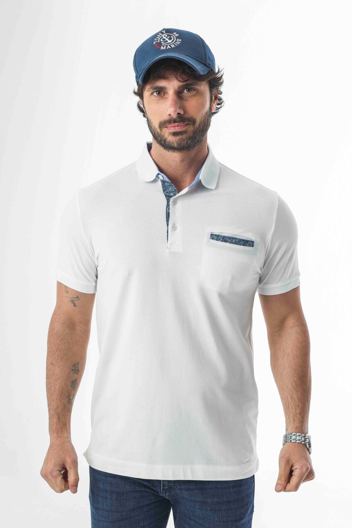 Tony Montana Regular Fit Cepli Polo Yaka T-Shirt-PL-3616