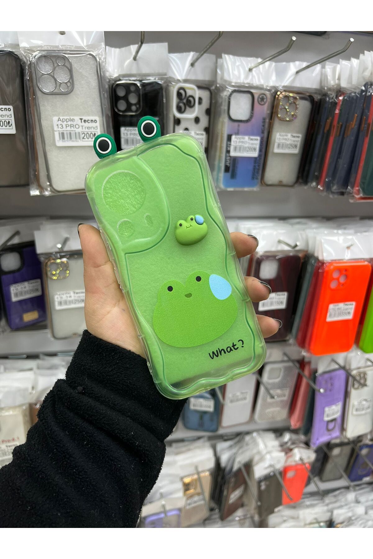TECNOTREND Xiaomi Mİ 13 Lite 3D Desenli Kromi Silikon Kılıf