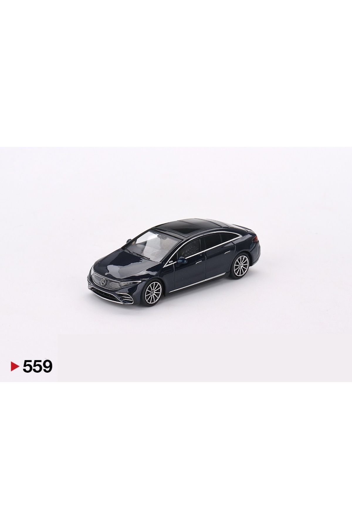 mini gt 1/64 559 Mercedes-Benz EQS 580 4MATIC Nautical Mavi Metalik