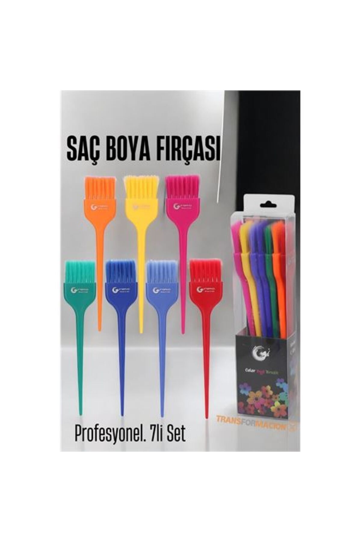 Skygo Saç Boya Fırçası 7 li Set Professional