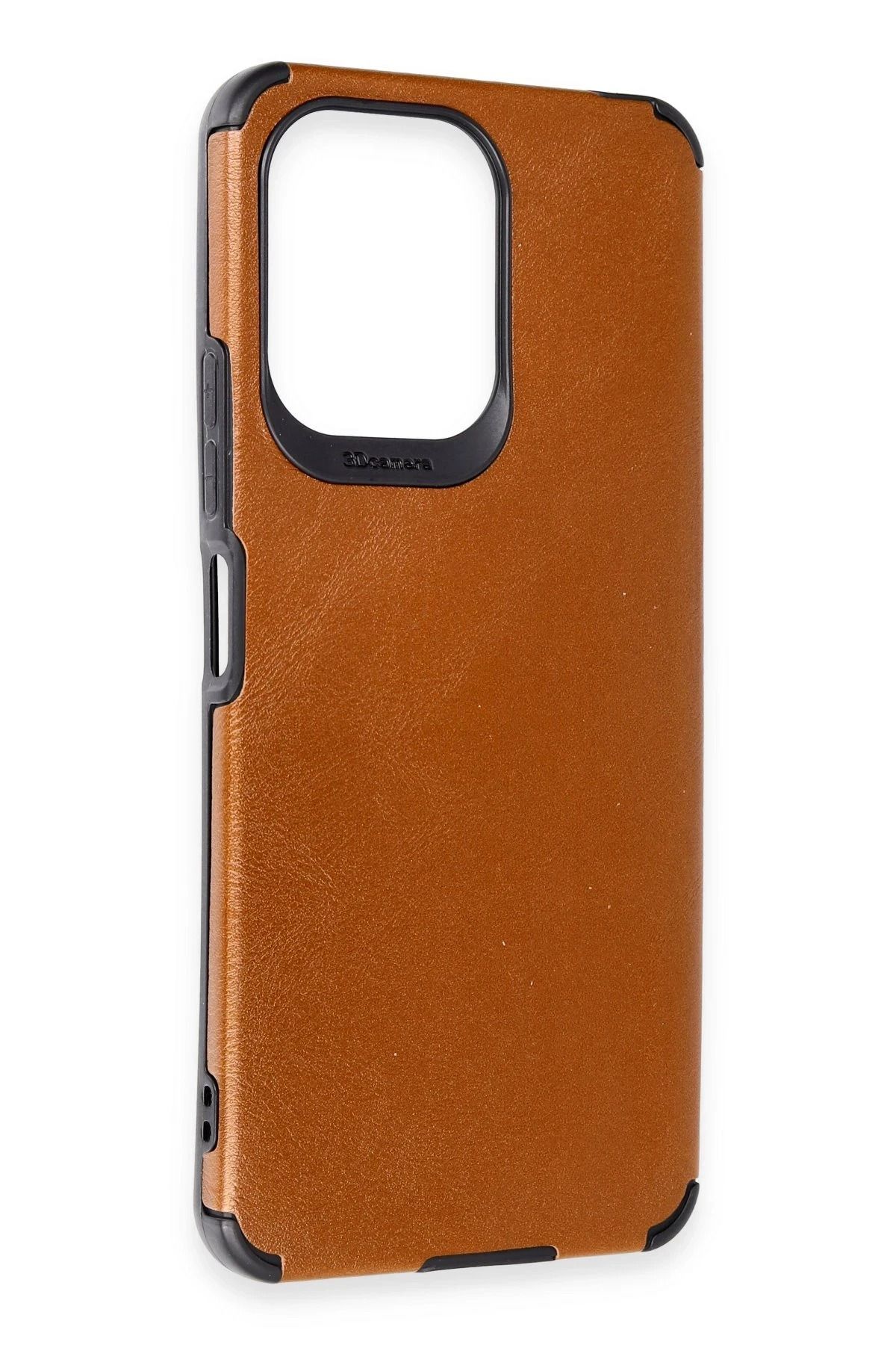 NewFace Xiaomi Redmi 13C Kılıf Loop Deri Silikon - Kahverengi MRAYD
