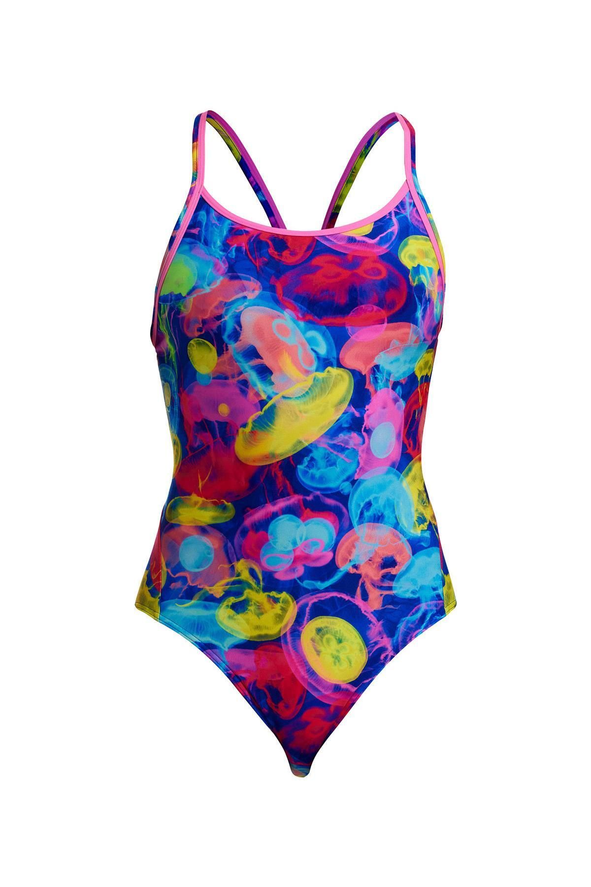 FUNKİTA Funkita DB Sting Stung Kadın Yüzücü Mayosu-Klora Dayanıklı ve Rahat