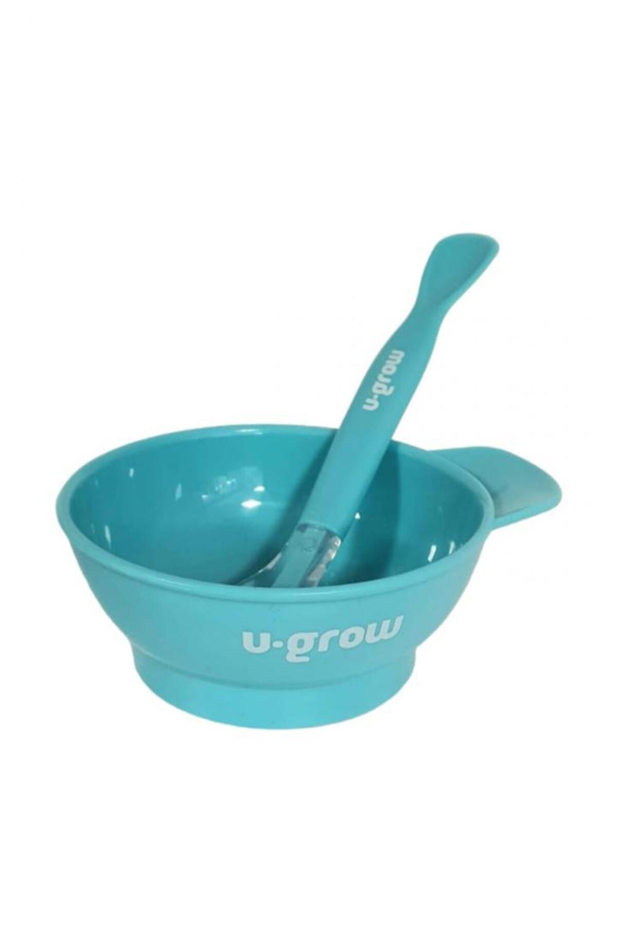 U-Grow Bol Cu ​​capac Și Lingură, - One Size