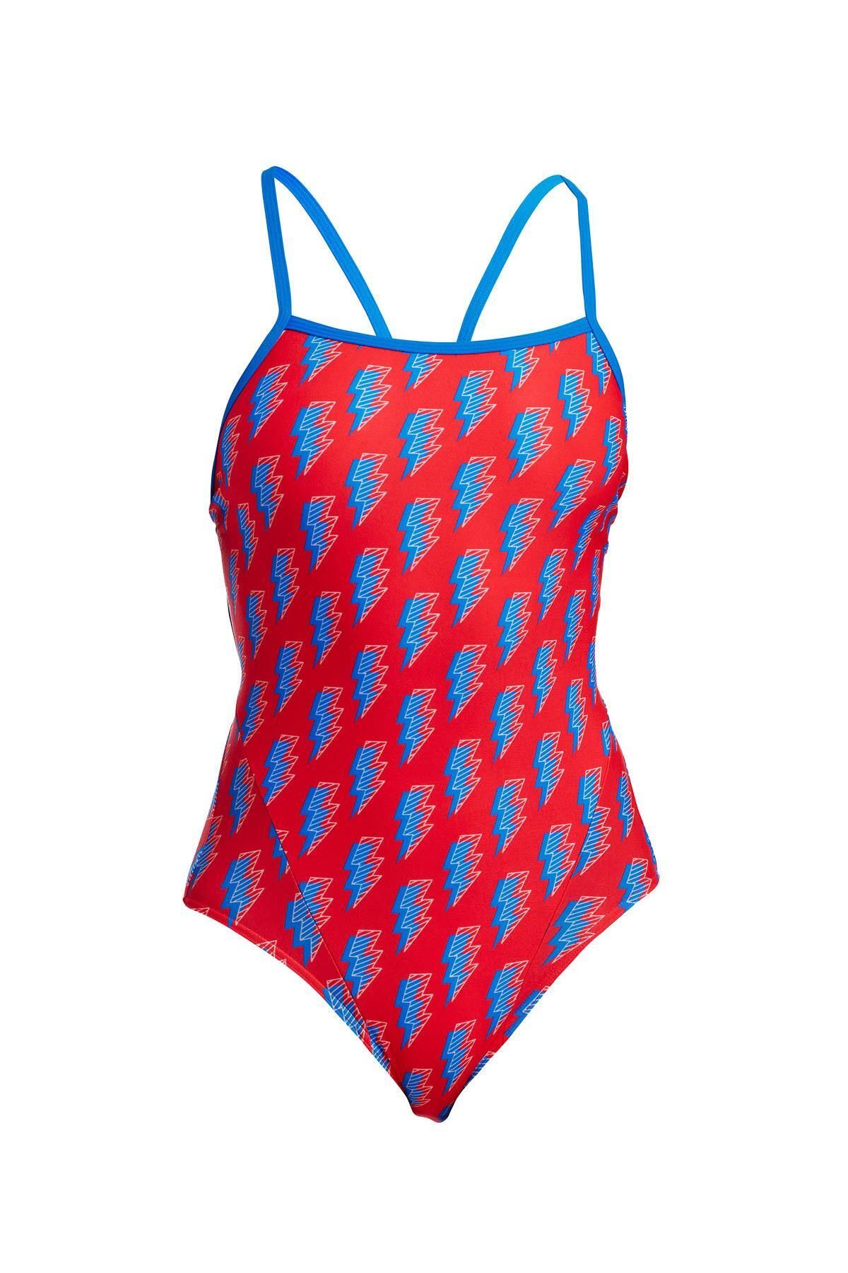 FUNKİTA Funkita SS Hot Volt Kadın Tek Askılı Yüzücü Mayosu