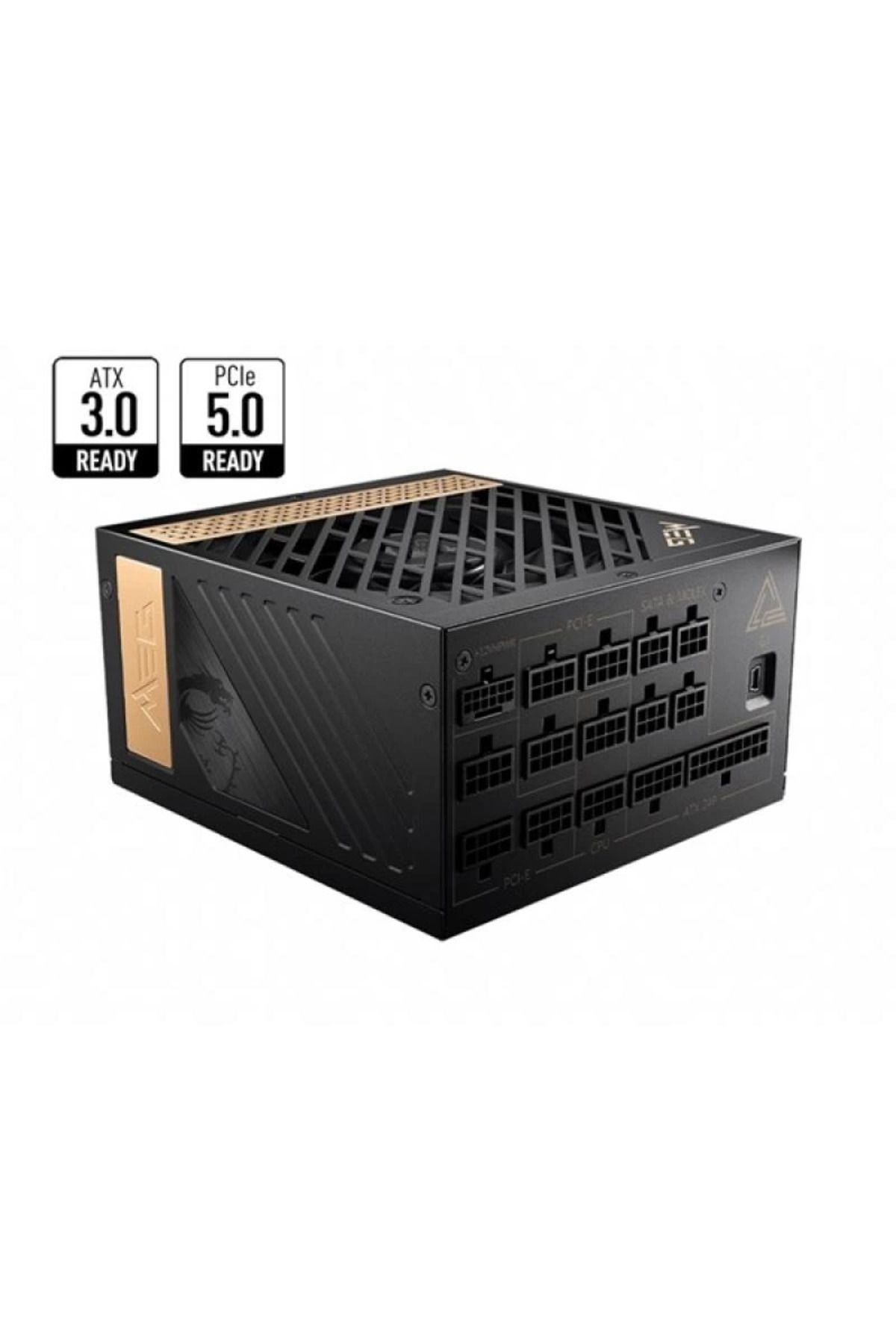 ÖYKÜ VE YİĞİT MSI 1300W 80+ PLATINUM MEG AI1300P PCIE 5.0 TAM MODÜLER POWER SUPPLY