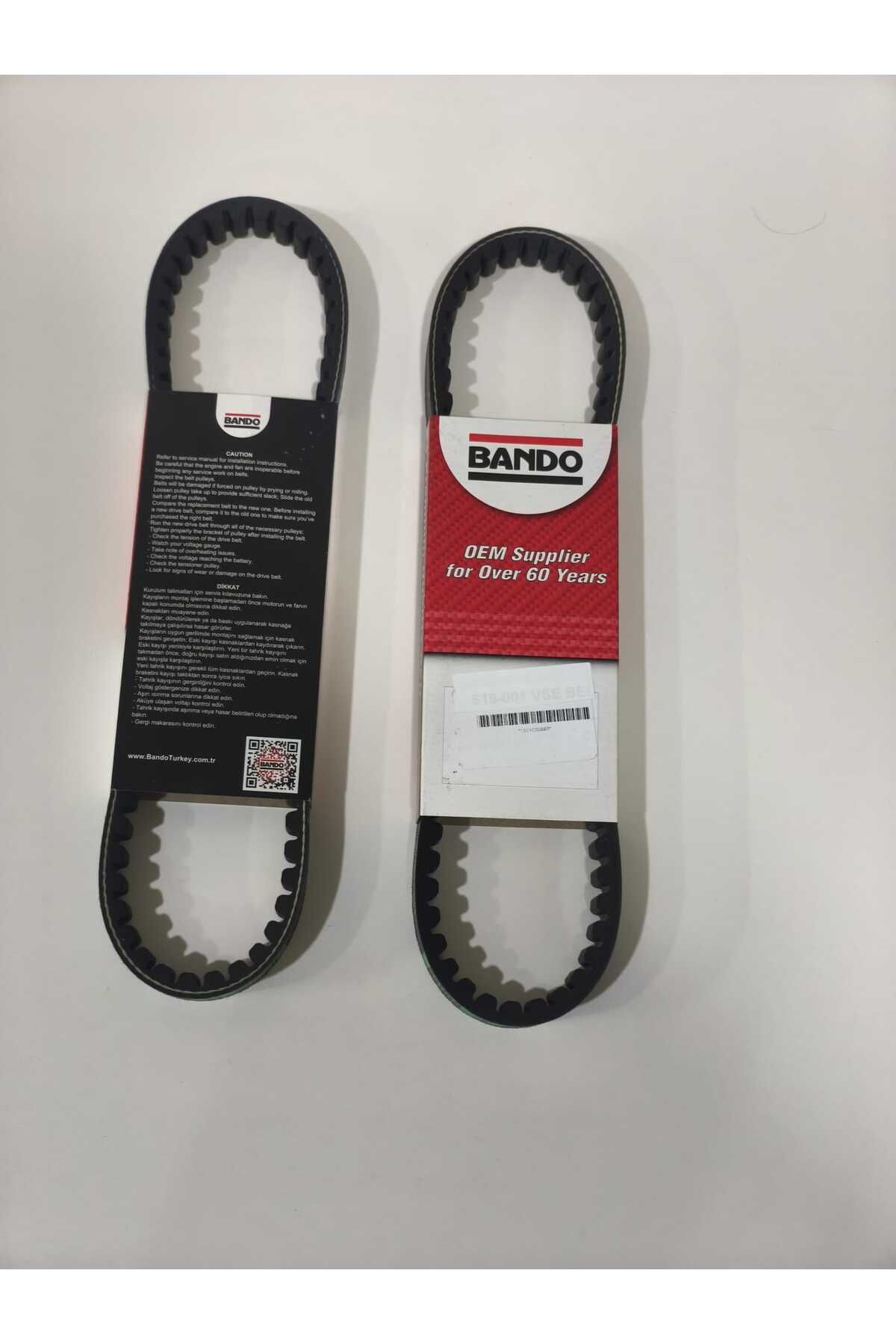 Bando Leksas Belo 125 uyumlu 0rj. Yeşil Yerli Kayış