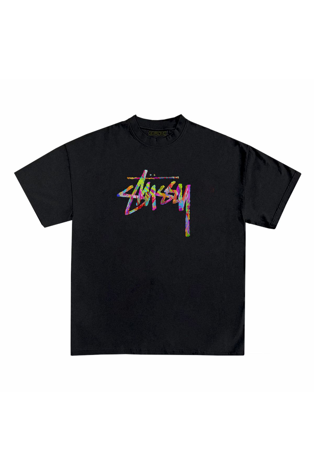 RawNox Unisex Bol Kalıp RawNox Özel Koleksiyon Stsy V4 Tshirt
