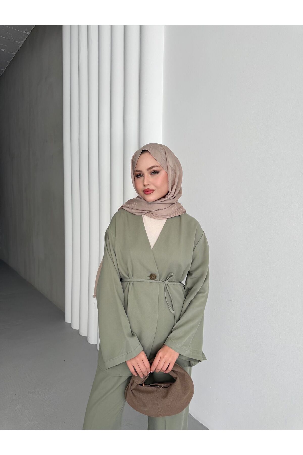 Raneem Butik Tek Düğmeli Ceket Pantolon Takım STANDART
